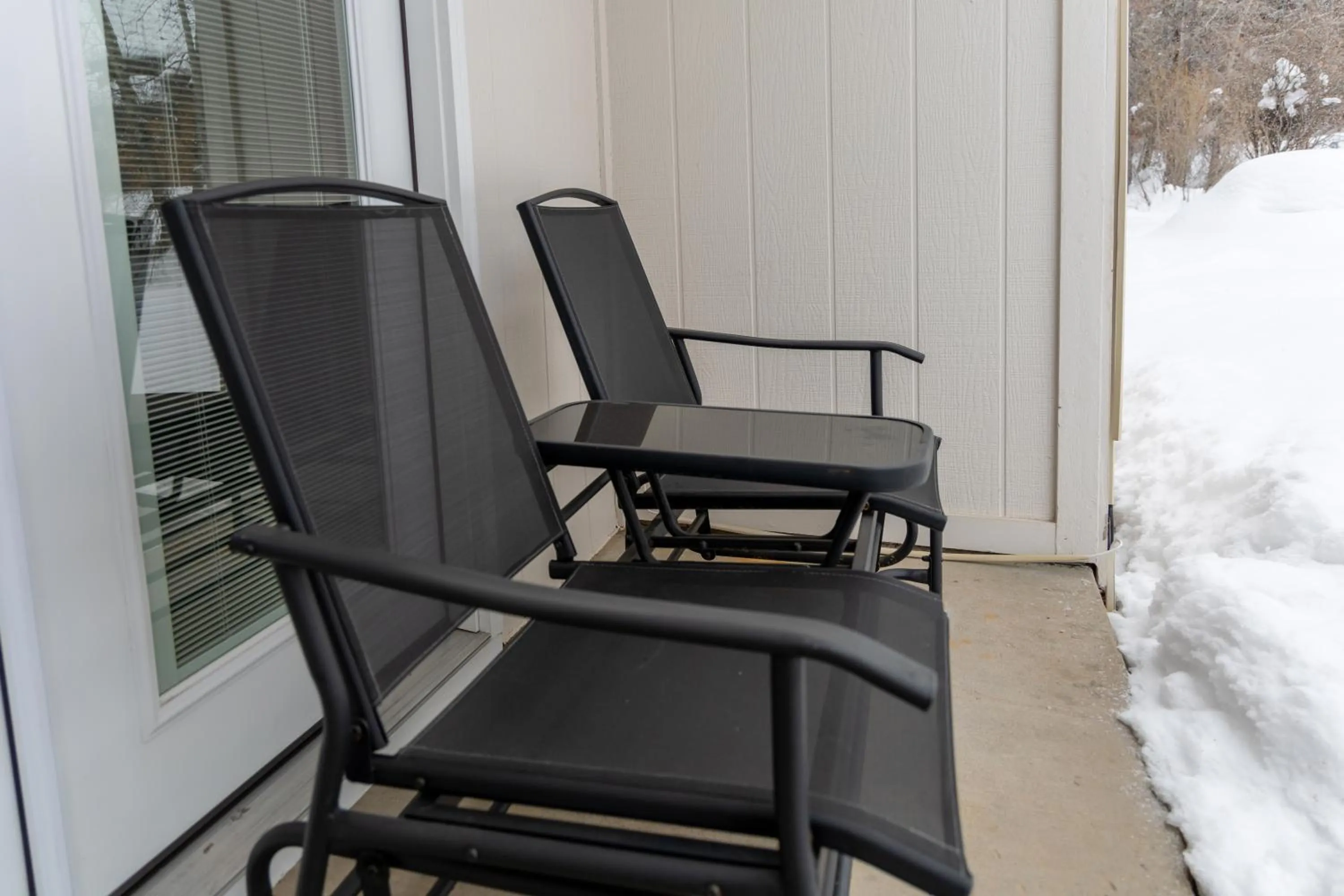 Patio in The Fold Hotels Steamboat Springs