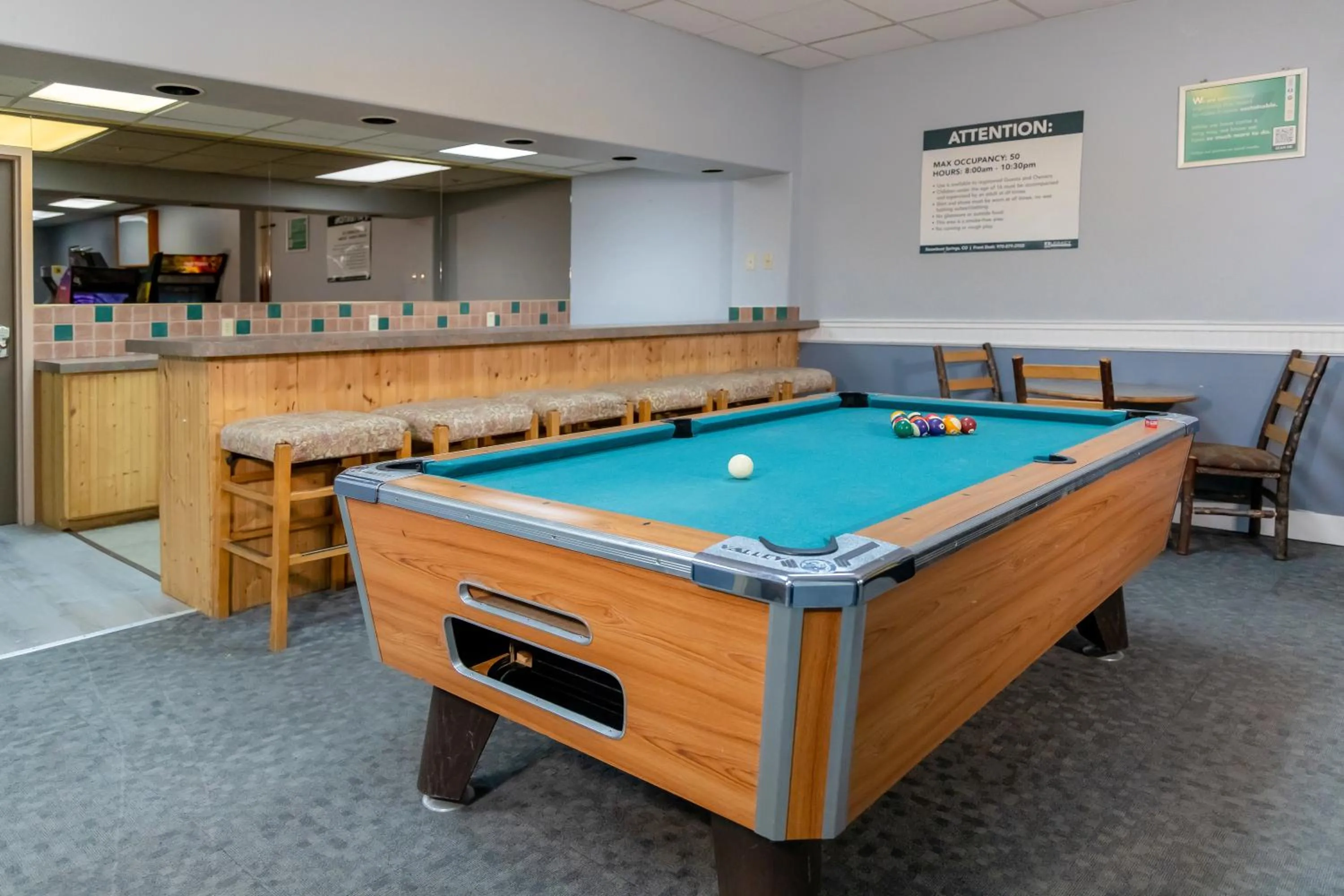 Billiard in Legacy Vacation Resorts Steamboat Springs Hilltop