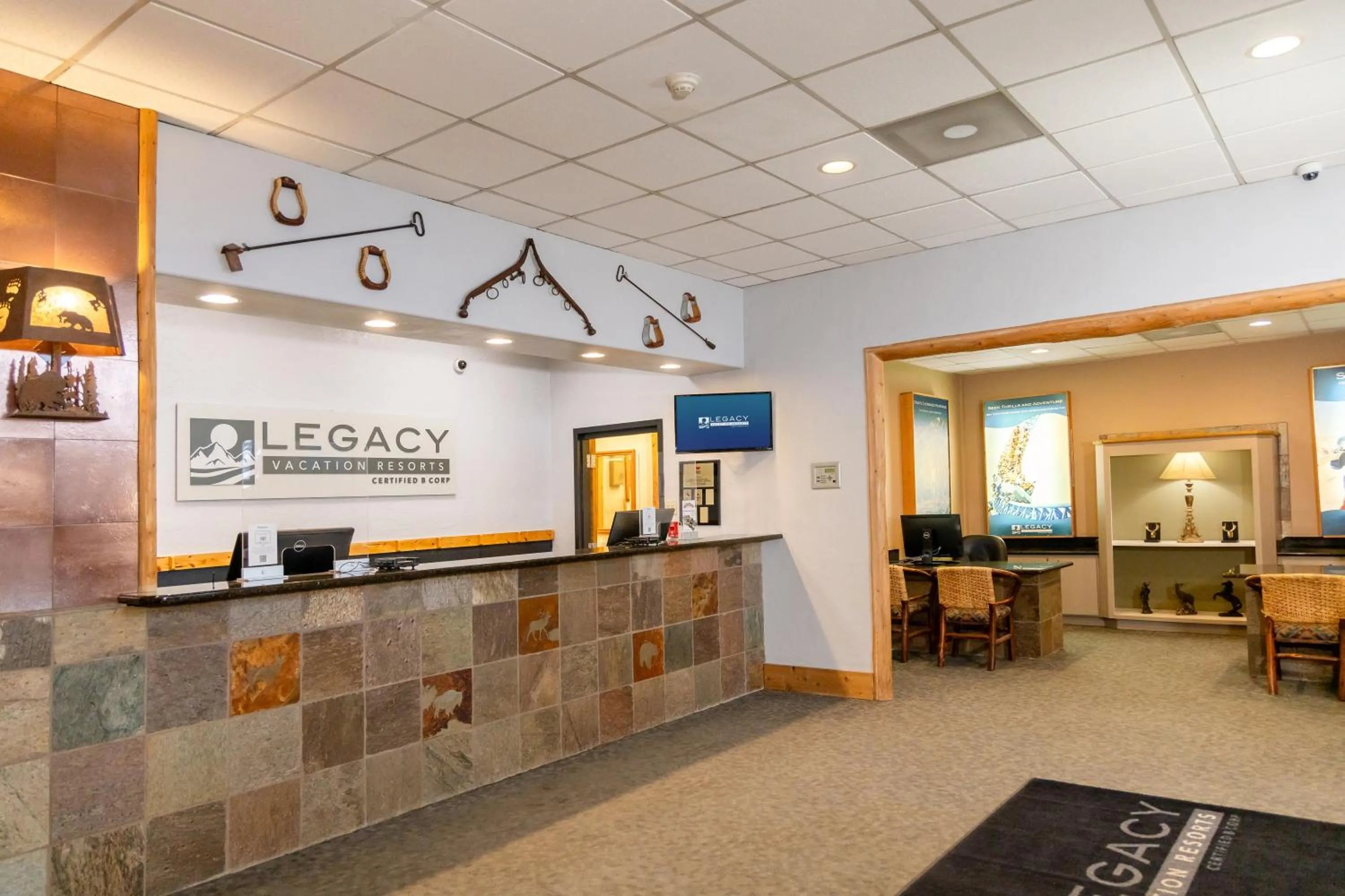 Lobby or reception in Legacy Vacation Resorts Steamboat Springs Hilltop