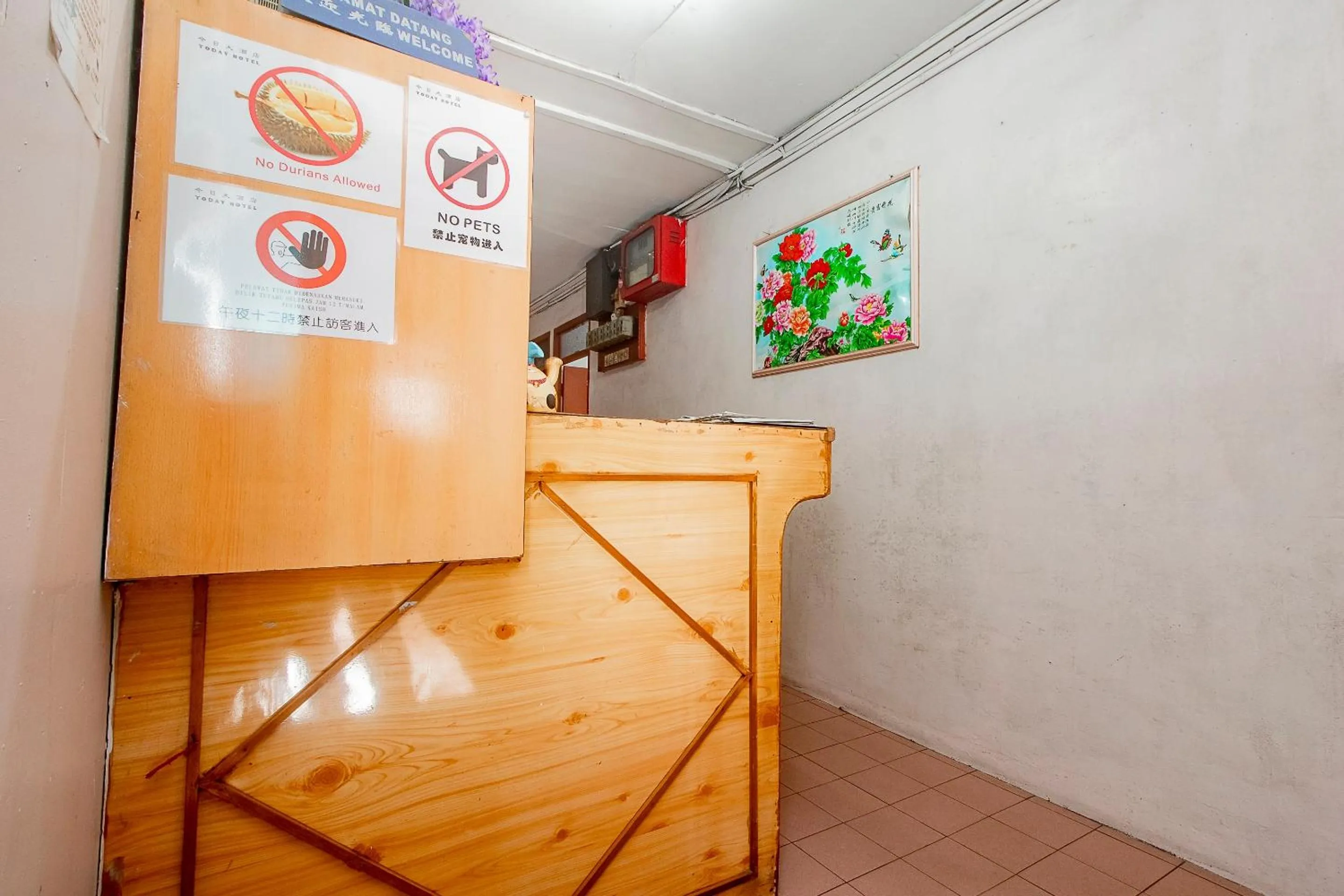 Lobby or reception in OYO 89706 To-day Hotel