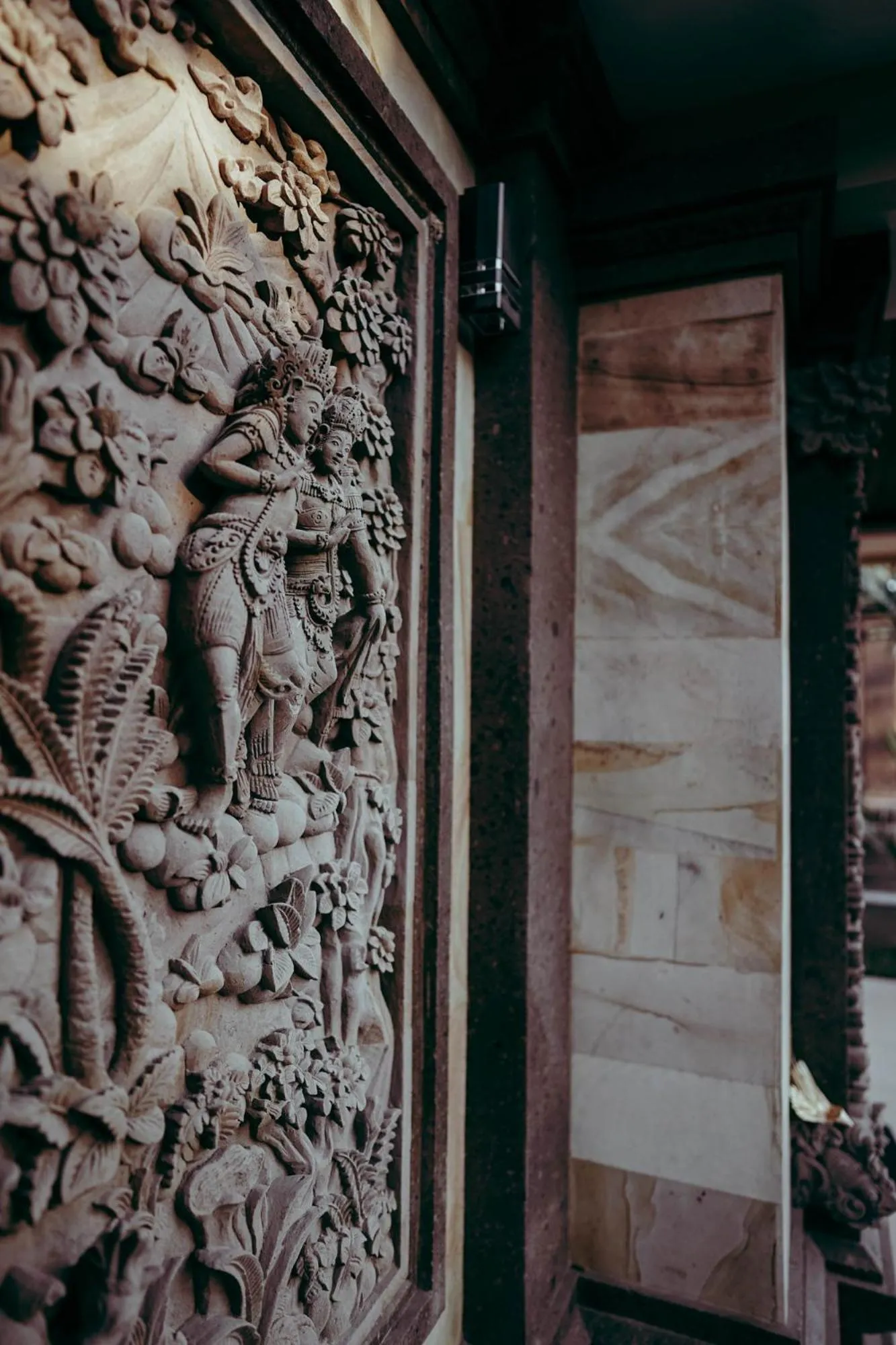 Decorative detail in Widi Agung Villa