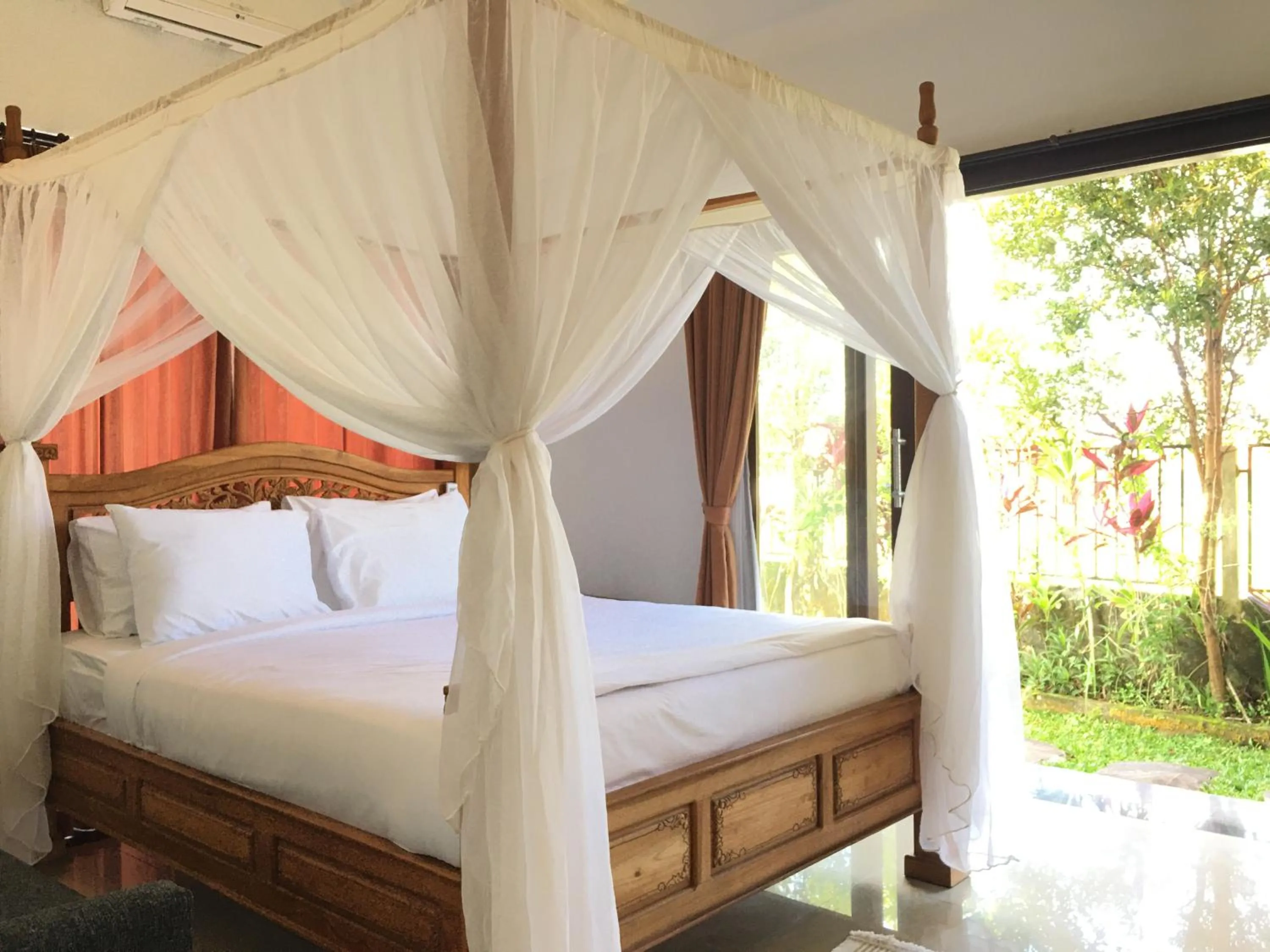 Bedroom, Bed in Widi Agung Villa