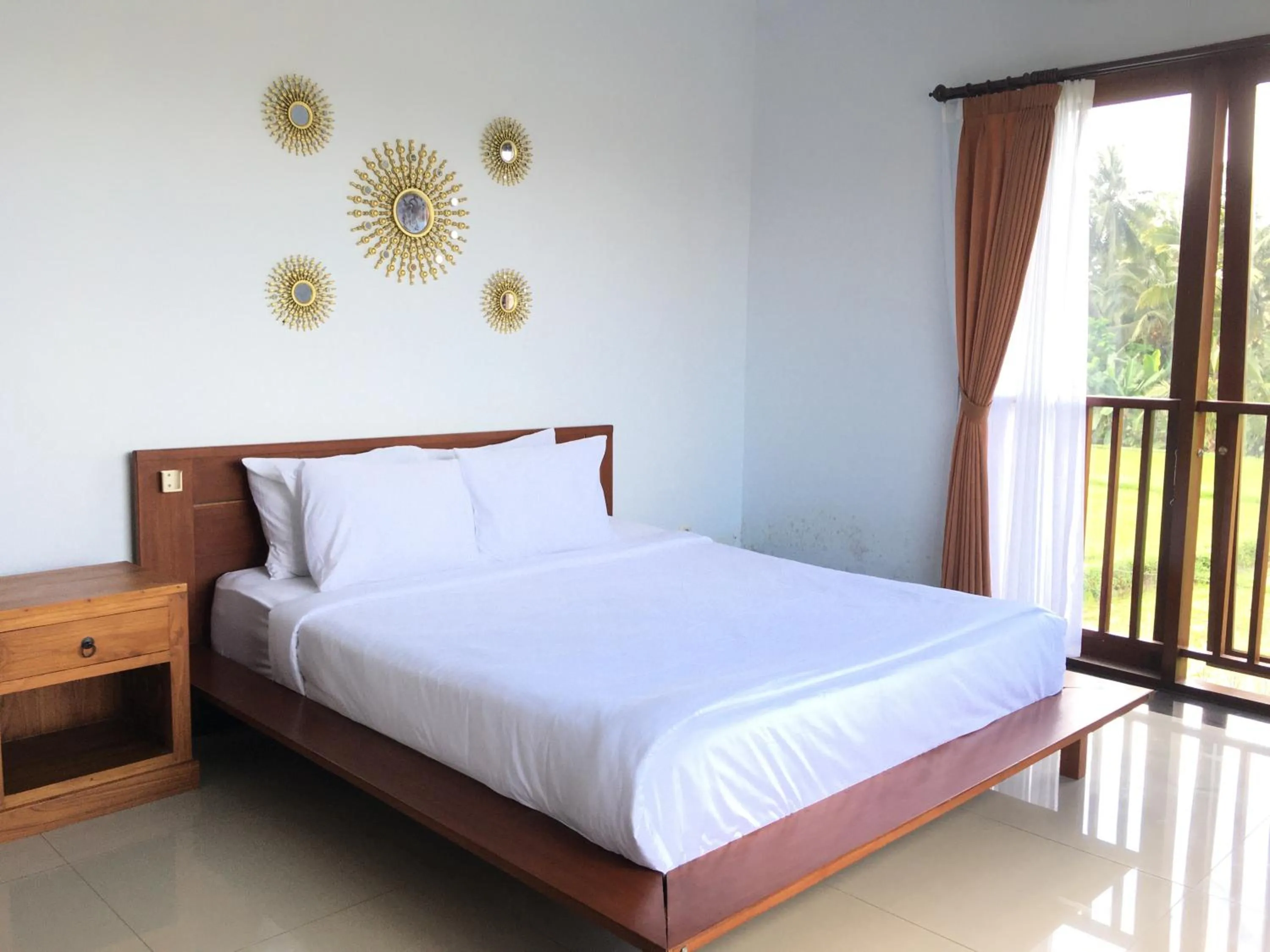 Bed in Widi Agung Villa