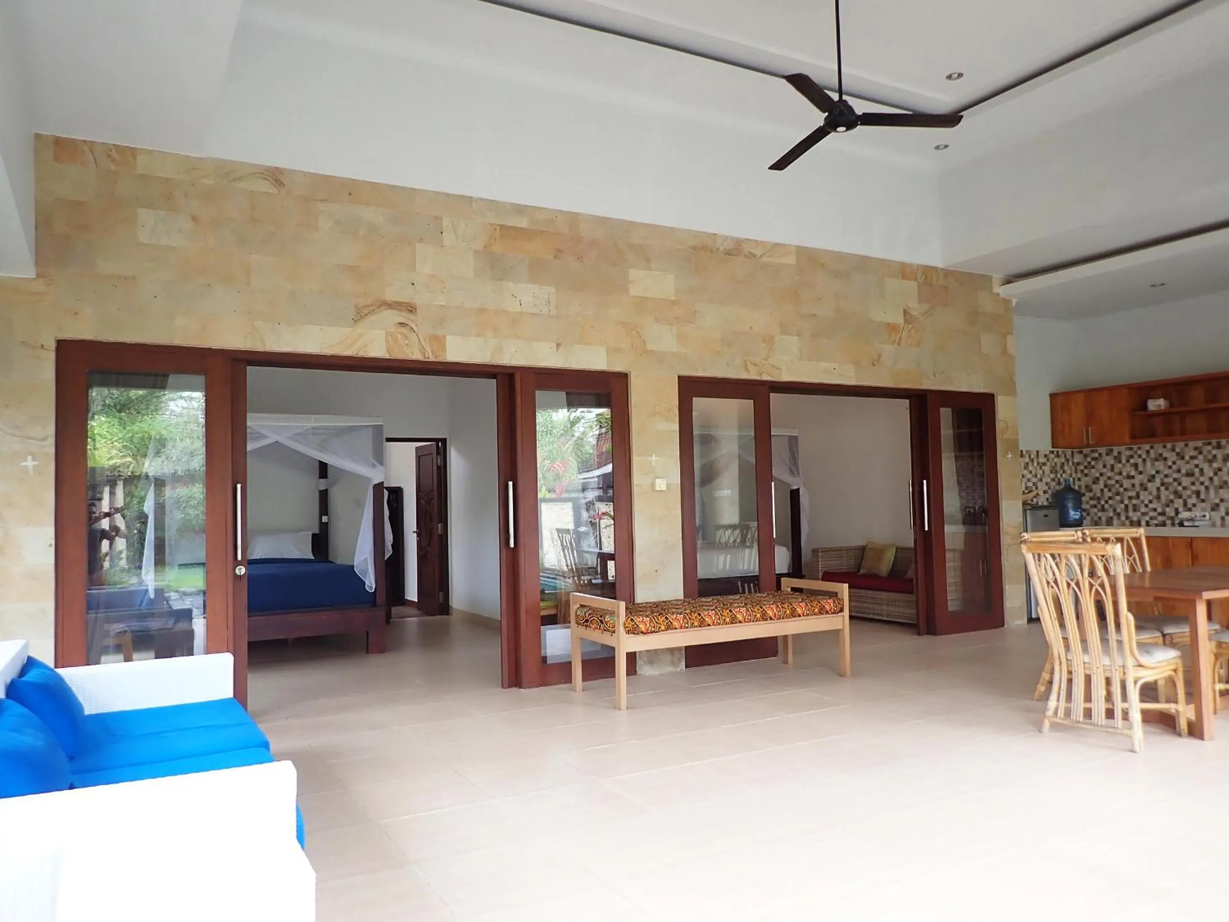 Living room in Widi Agung Villa
