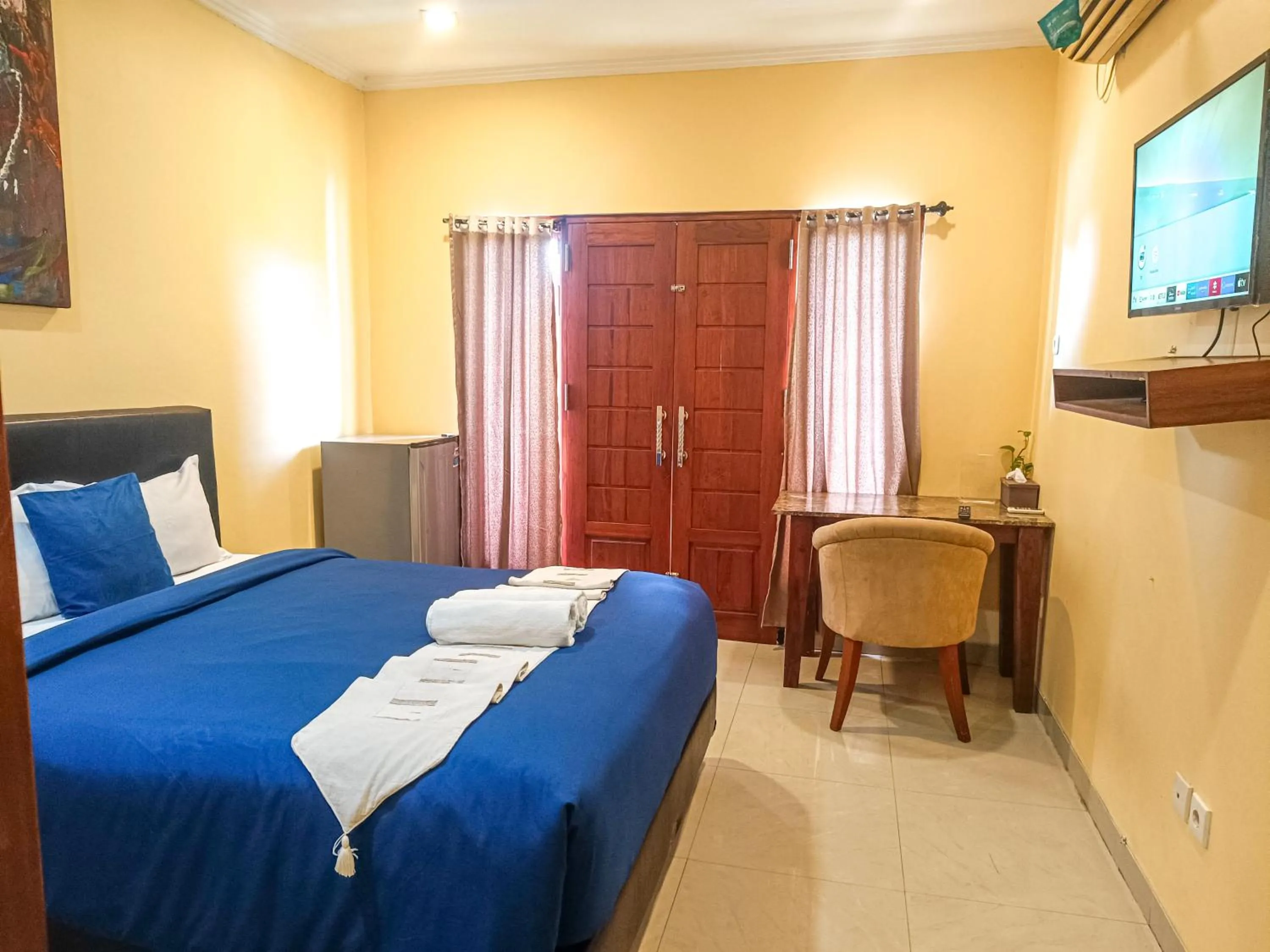 Bedroom, Bed in Kuta Paradise 777