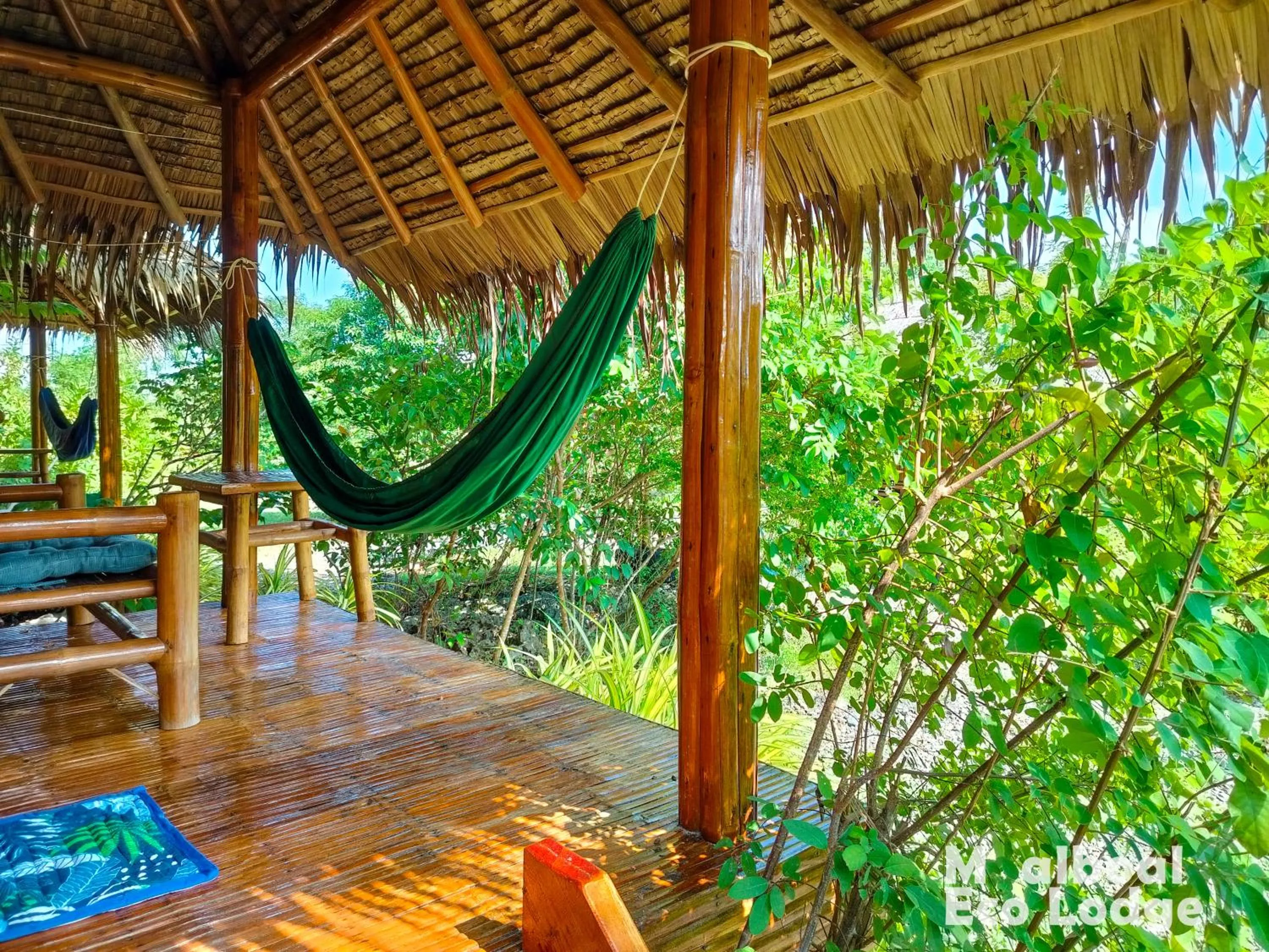 Garden in Moalboal Eco Lodge