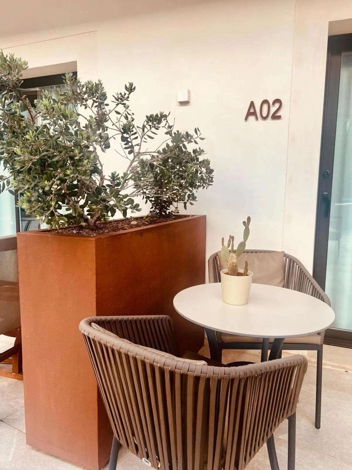 Balcony/Terrace in Ynaira hotel & Spa