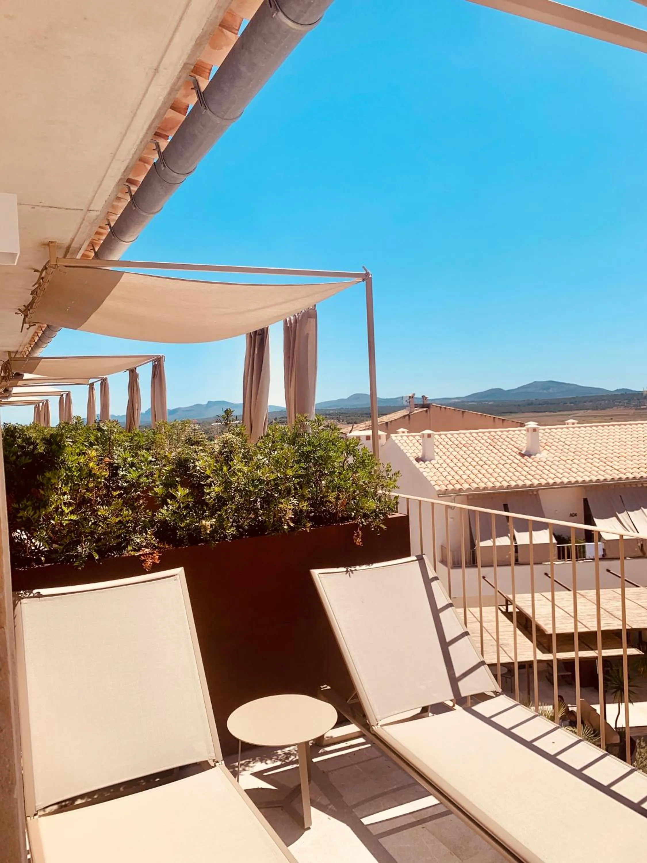 Balcony/Terrace in Ynaira hotel & Spa