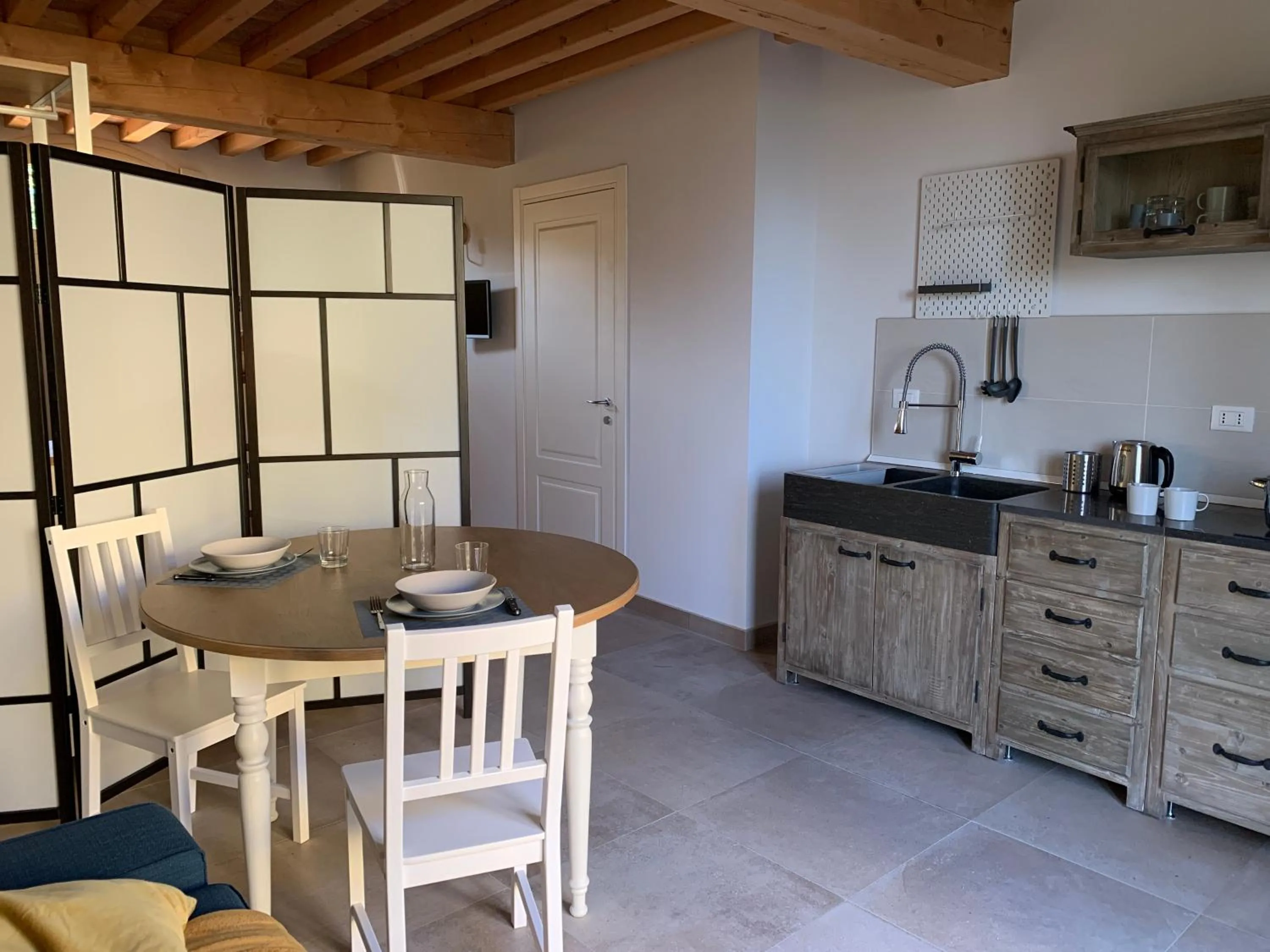 Dining area in Antico Podere San Luca