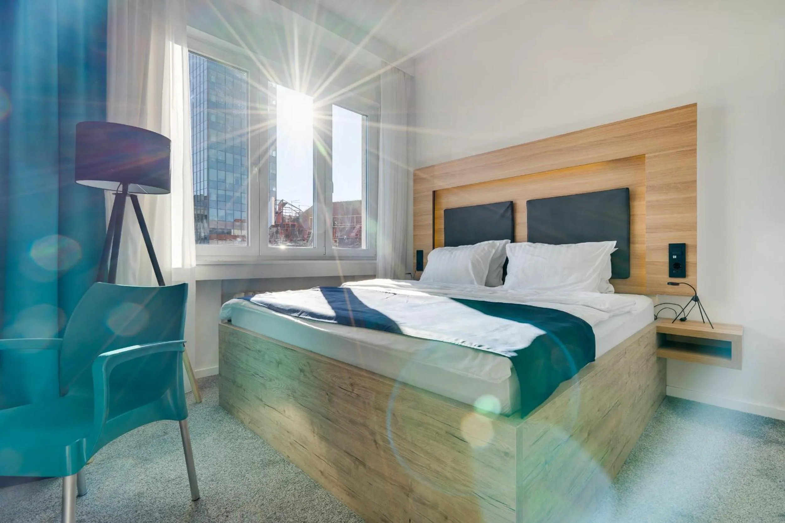 City view, Bed in Bed & Breakfast Sky City Center