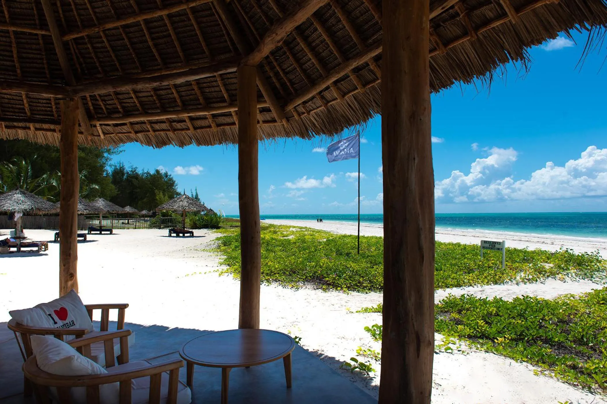 Beach in Amani Boutique Hotel - Small Luxury Hotels of the World