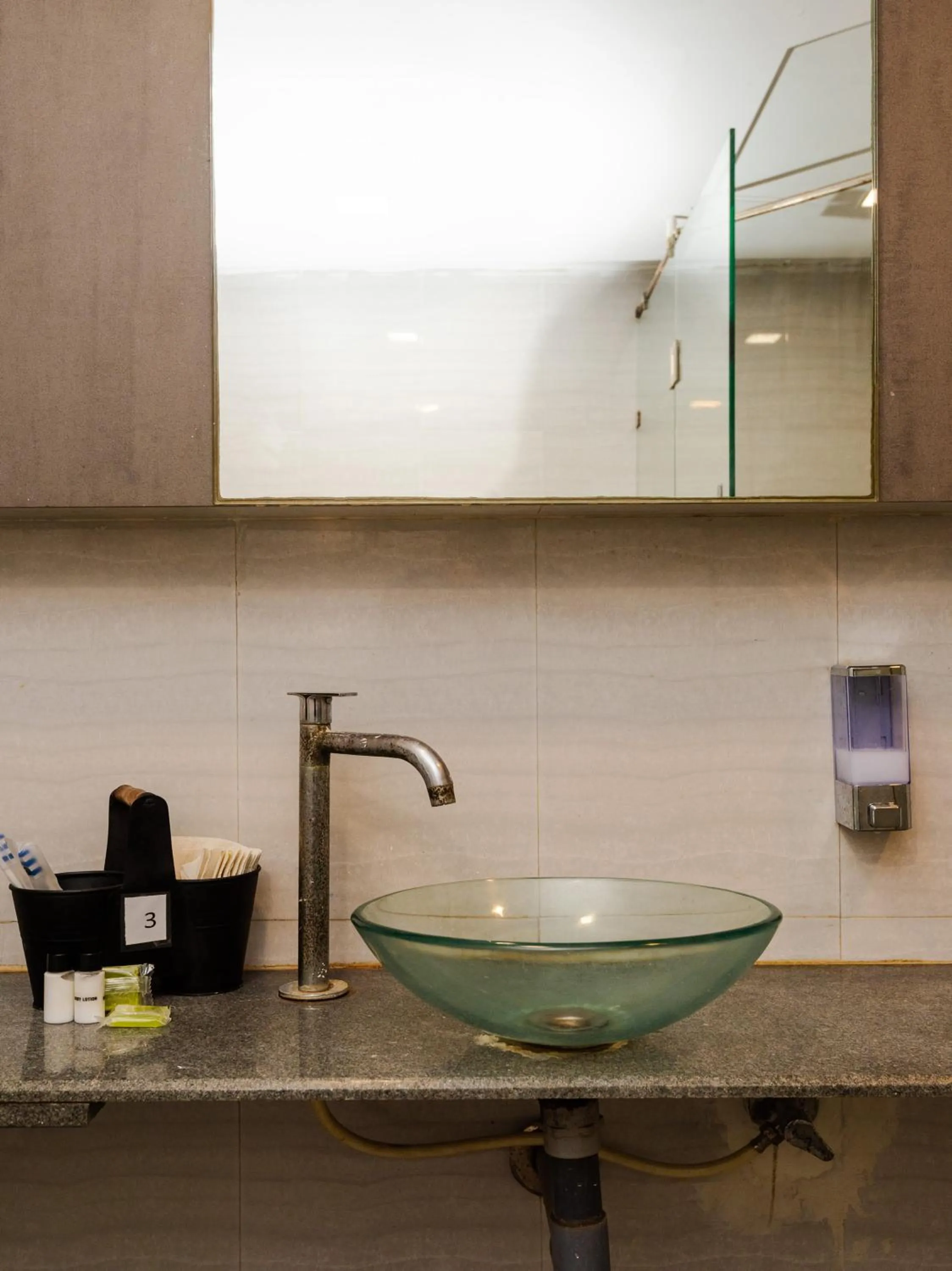 Bathroom in Hotel Aura - Near Malad Link Road