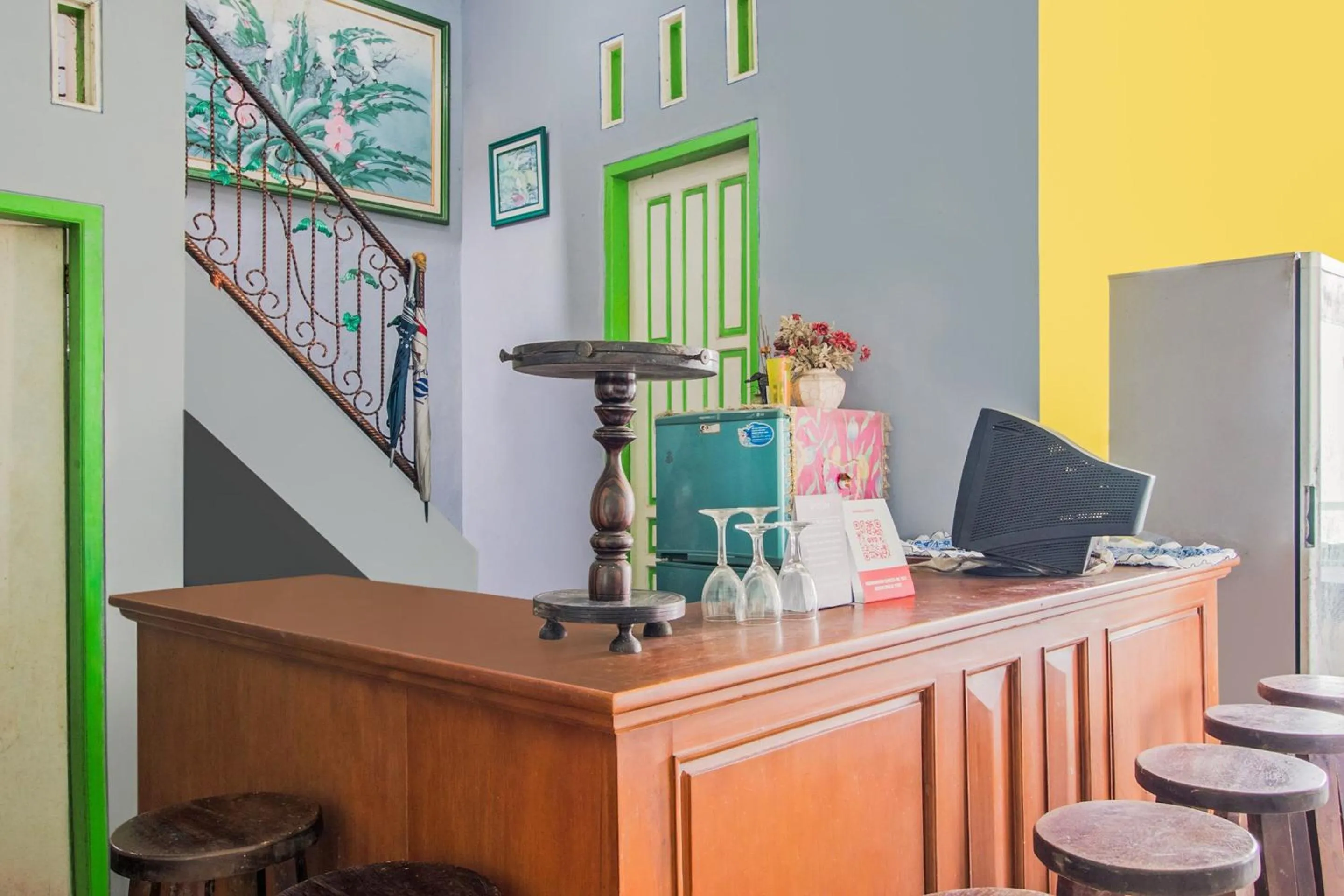 Lobby or reception in Hotel O Villa Tirta Melati Syariah