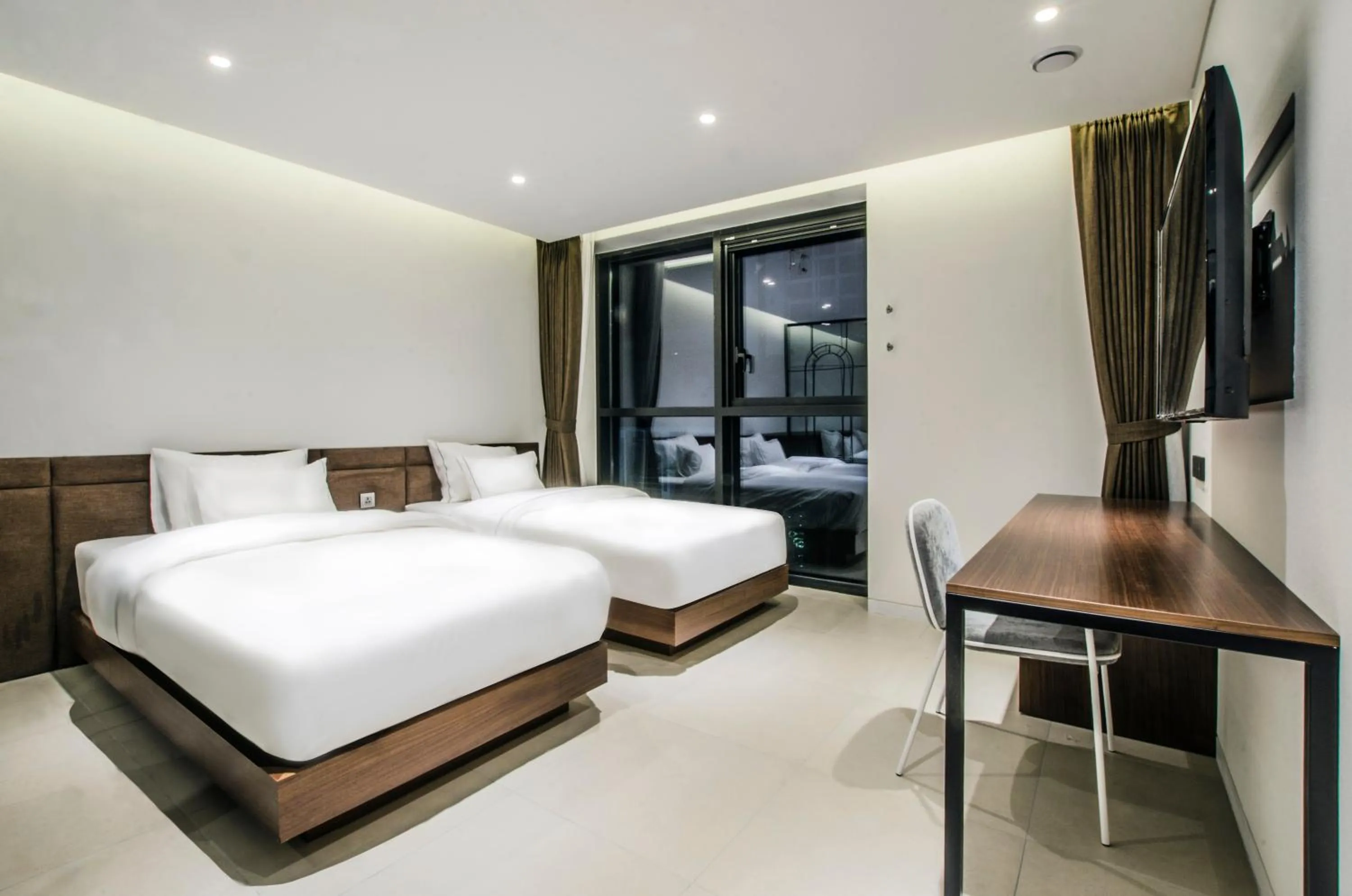 Bed in Hotel the Castle Jamsil#1