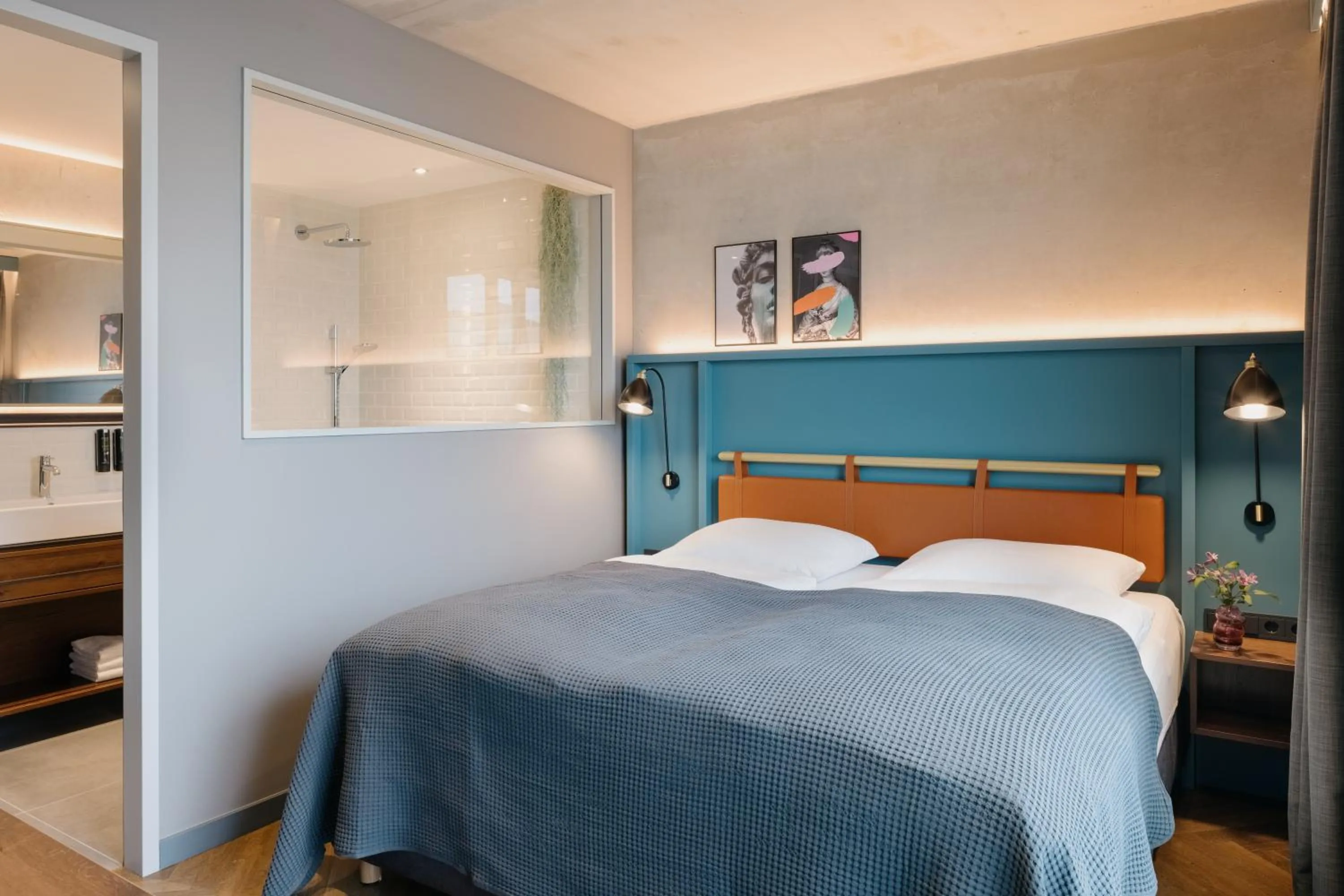 Bedroom, Bed in Downtown Apartments Mitte-Wedding