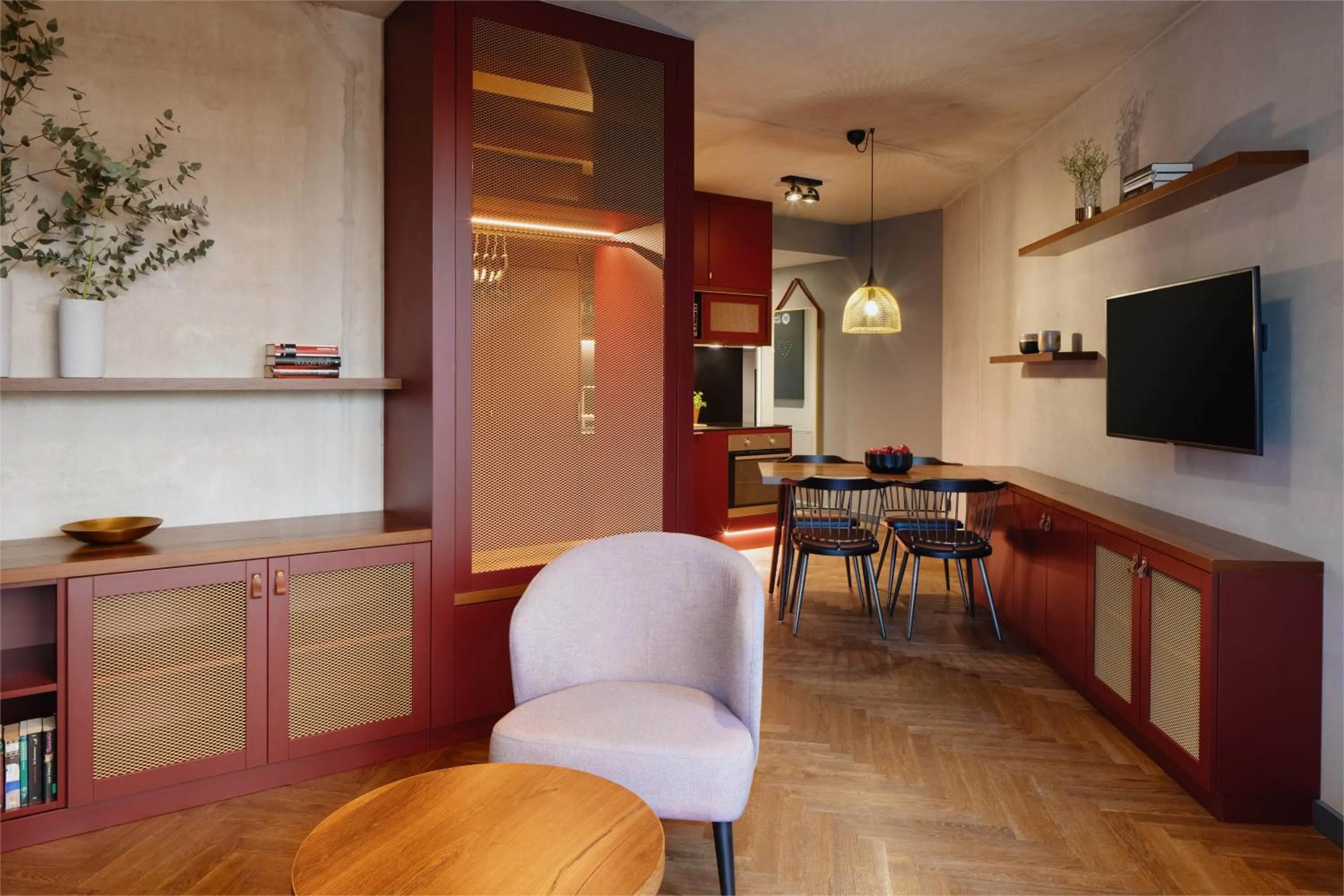 Living room in Downtown Apartments Mitte-Wedding