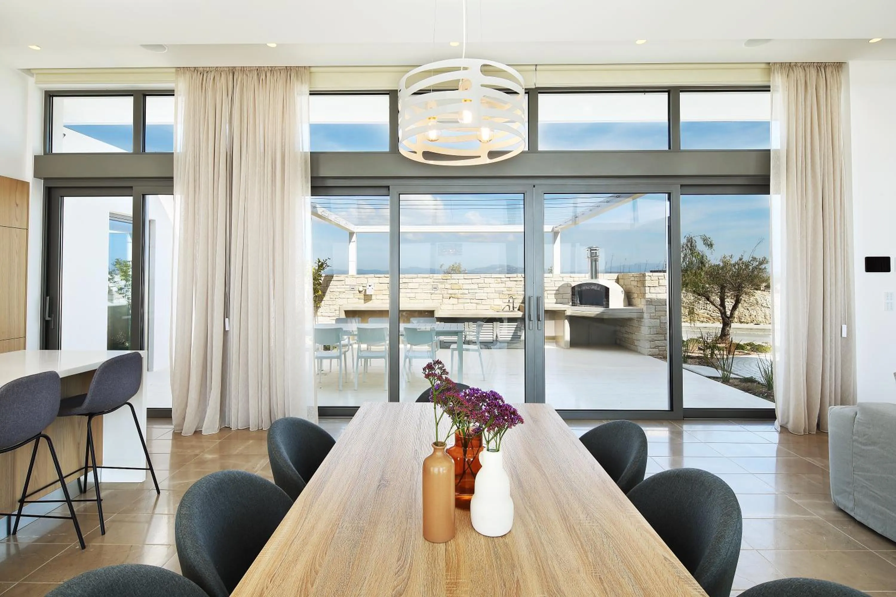 Dining area in Minthis Resort