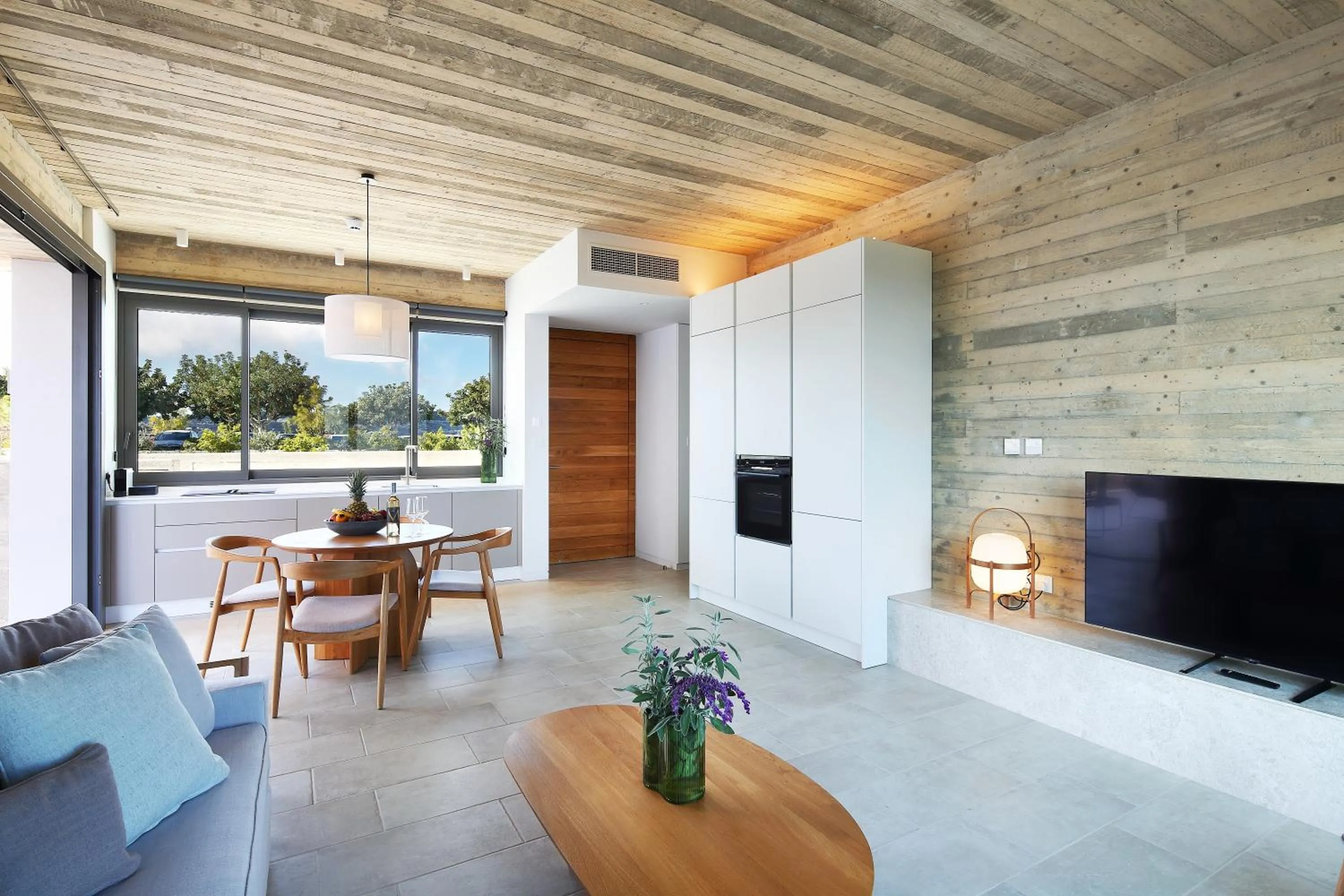 Kitchen or kitchenette in Minthis Resort