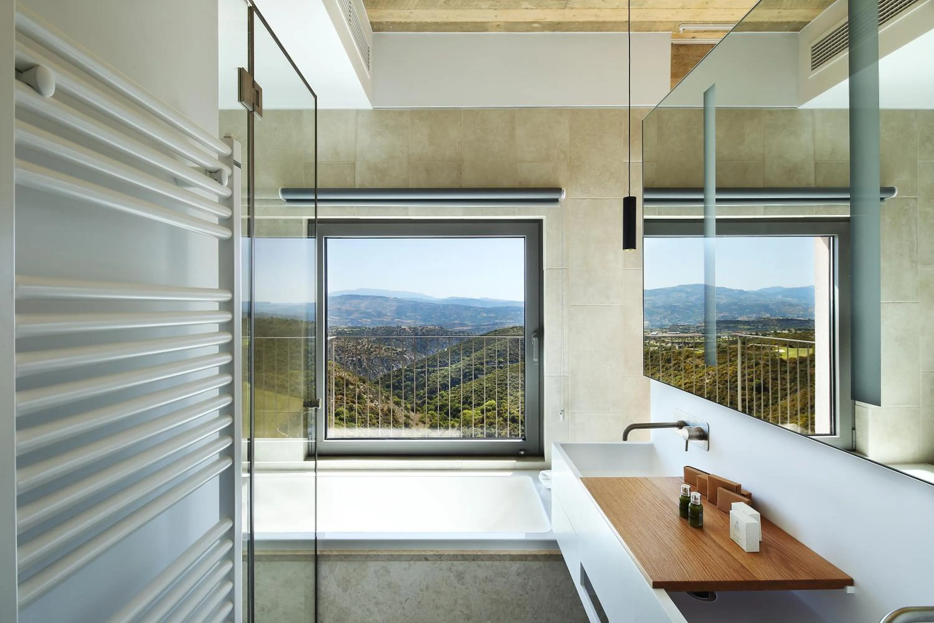 Shower in Minthis Resort