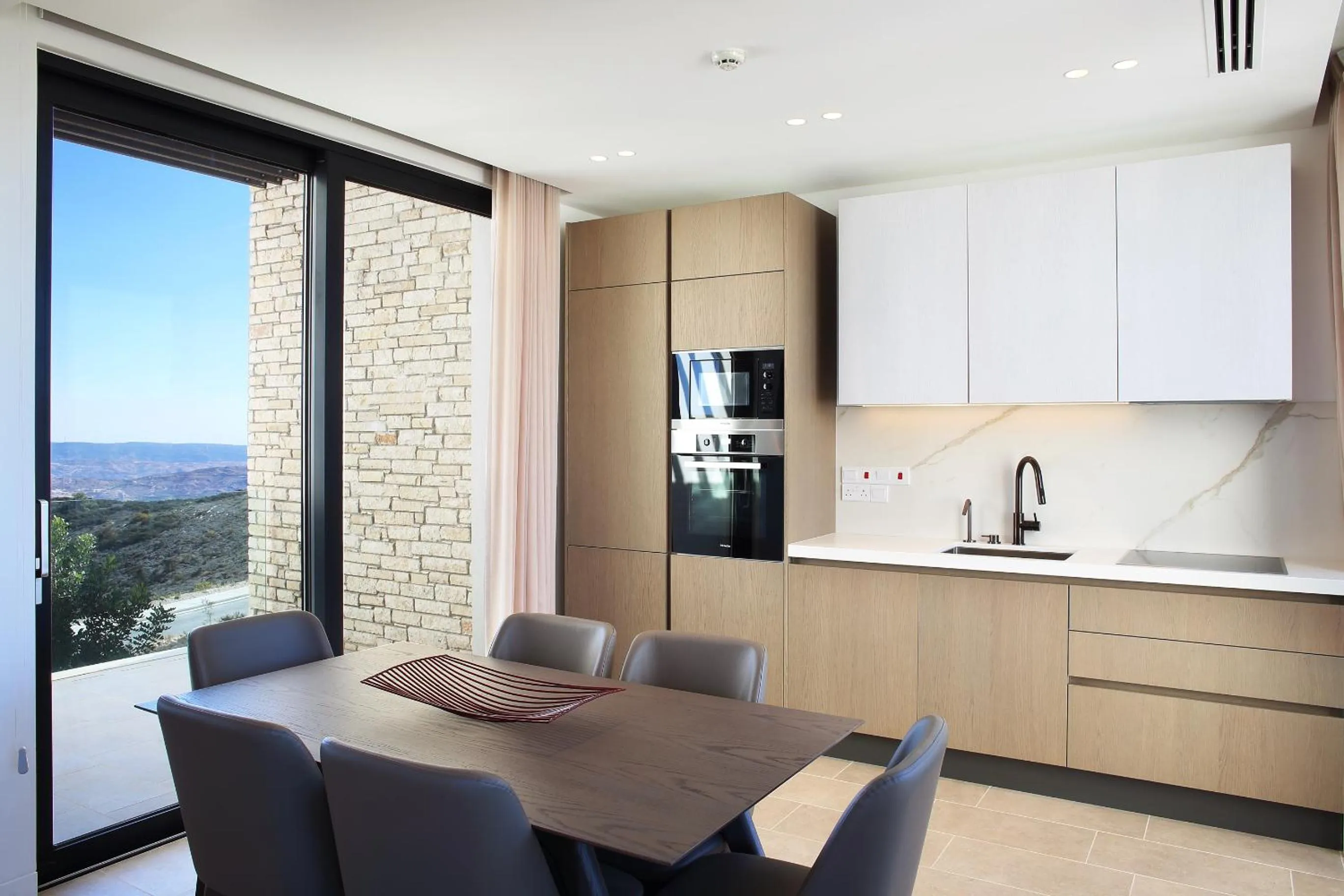 Kitchen or kitchenette in Minthis Resort