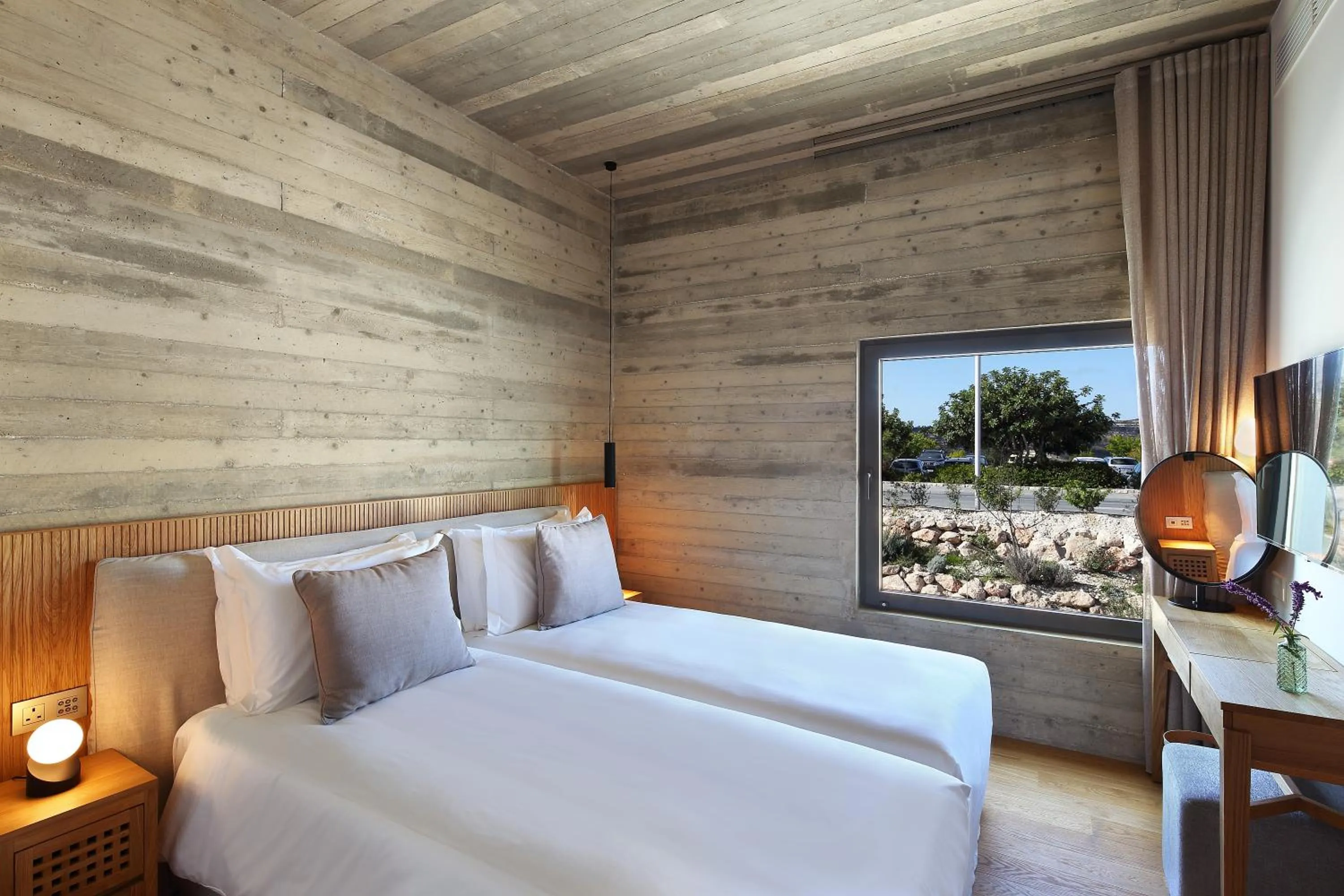 Bed in Minthis Resort