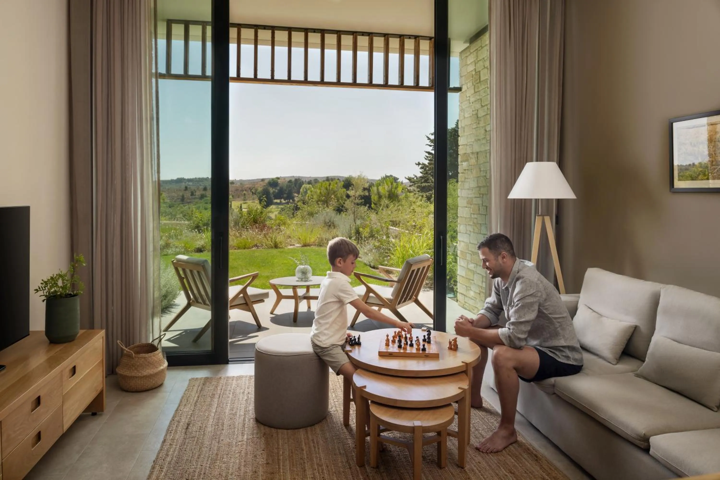 Living room in Minthis Resort