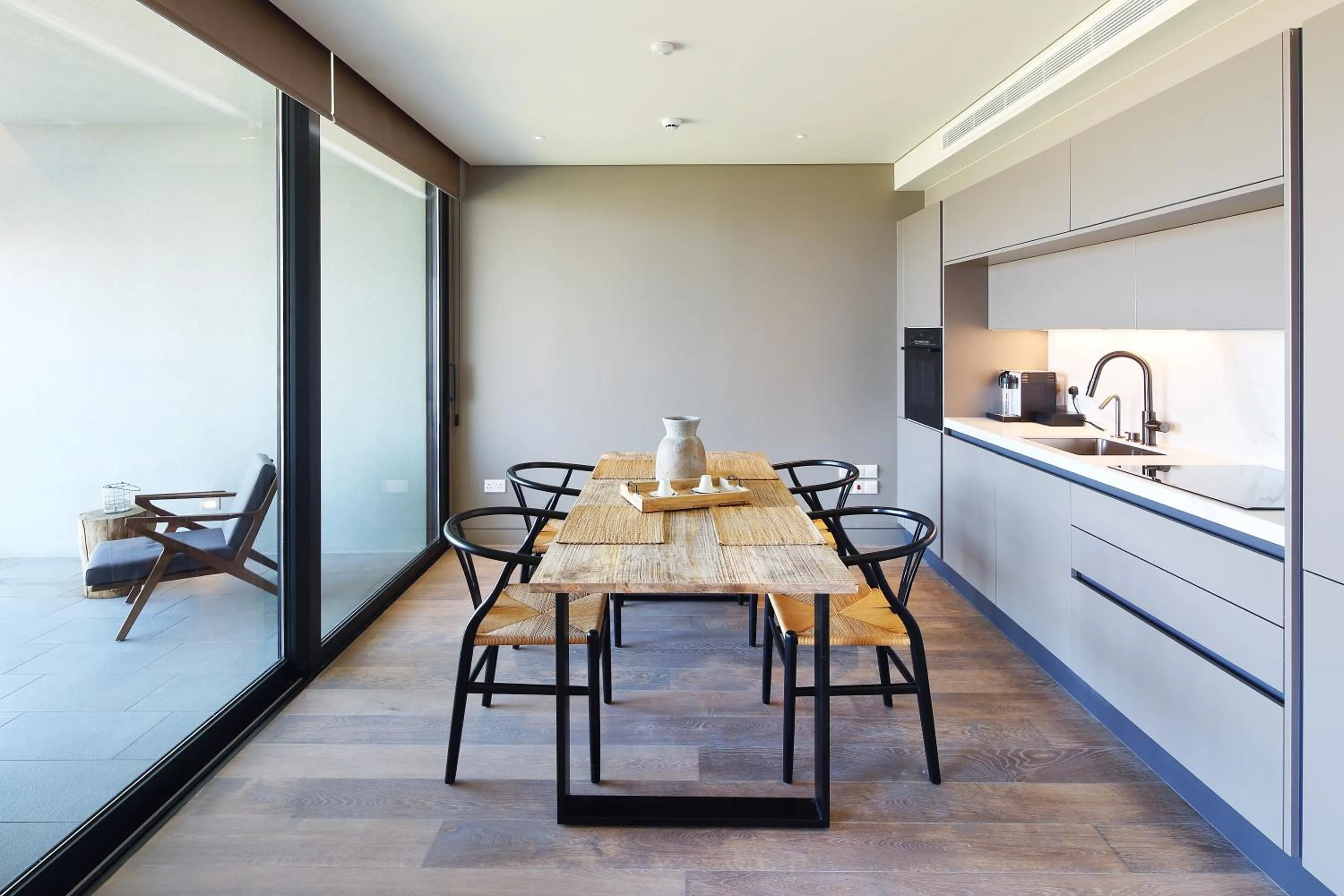 Kitchen or kitchenette in Minthis Resort