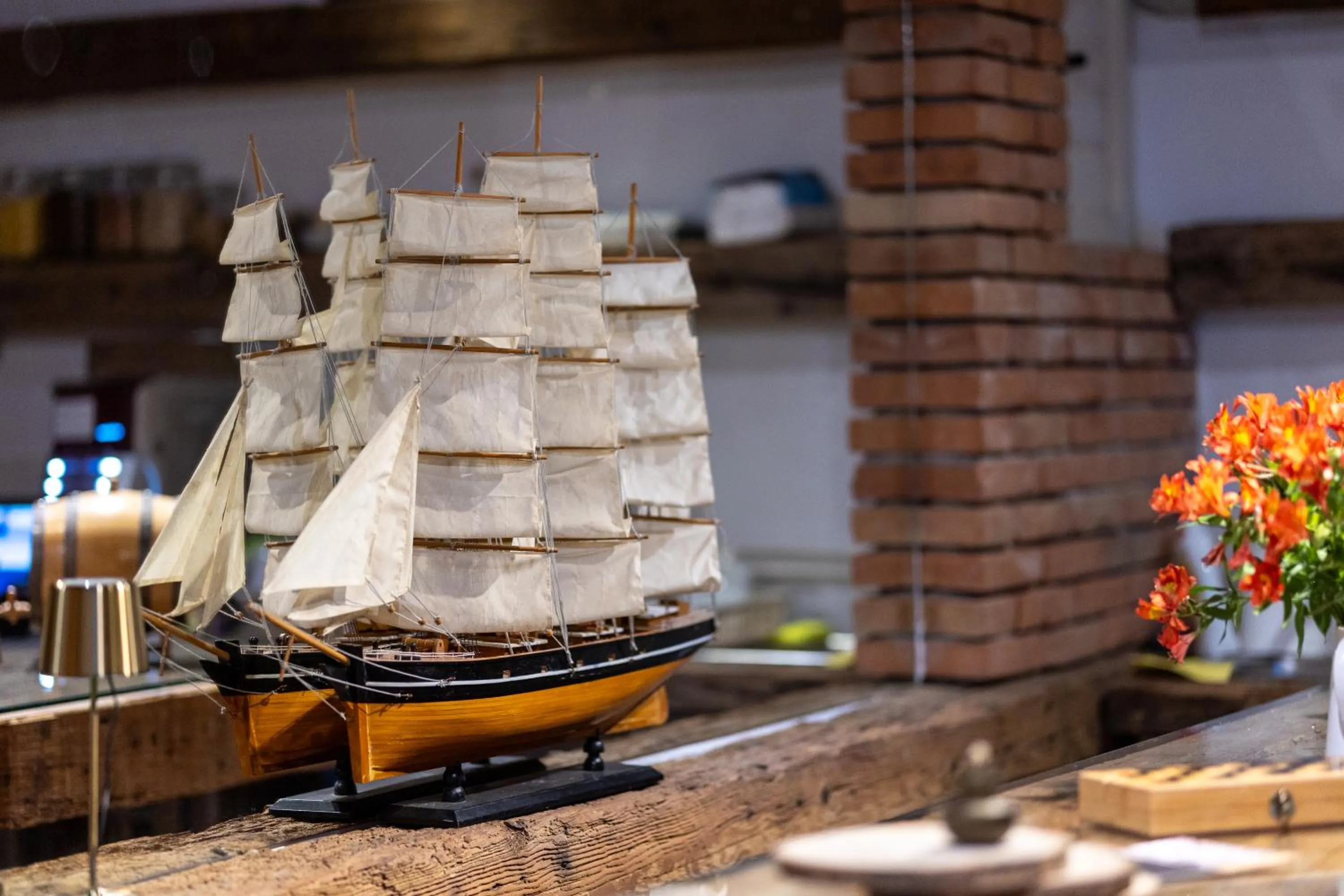 Lounge or bar in Boutique Hotel Blanc & Bleu - Capitano