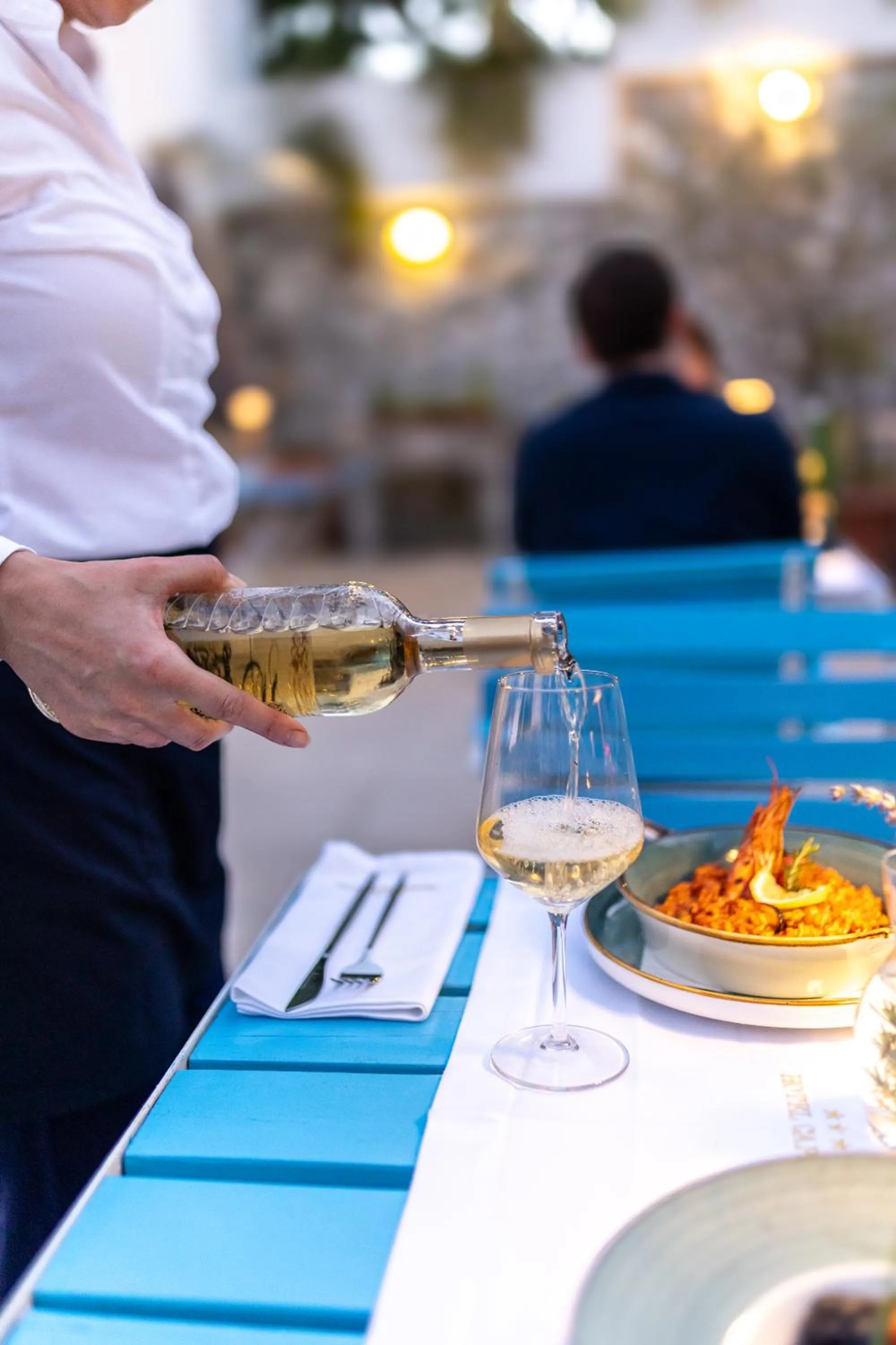 Restaurant/places to eat in Boutique Hotel Blanc & Bleu - Capitano