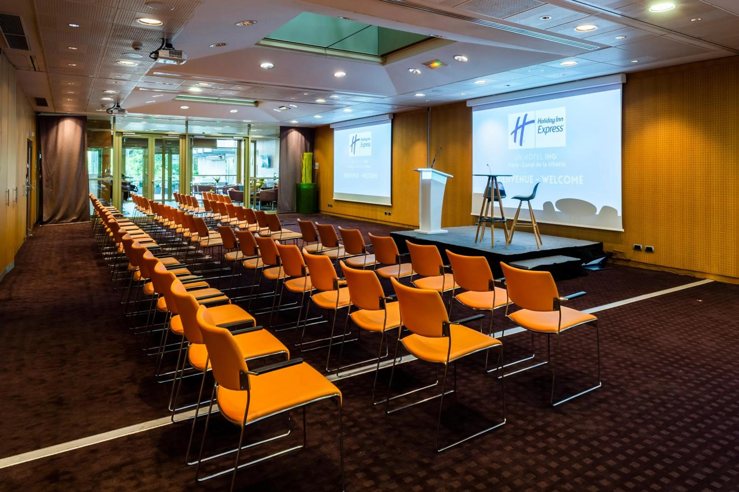 Meeting/conference room in Holiday Inn Express Paris-Canal De La Villette by IHG