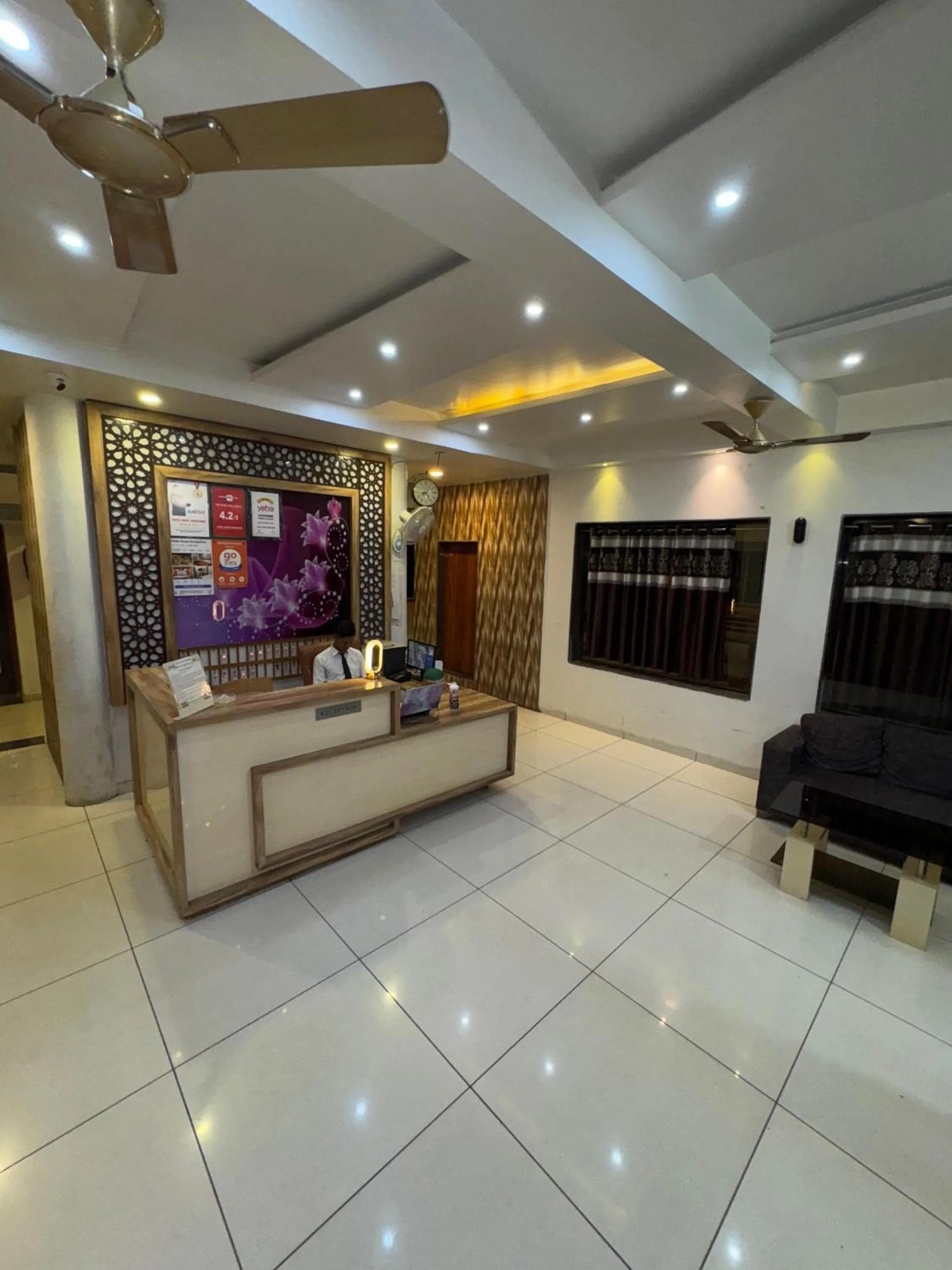 Lobby or reception in Hotel Great Annapurna