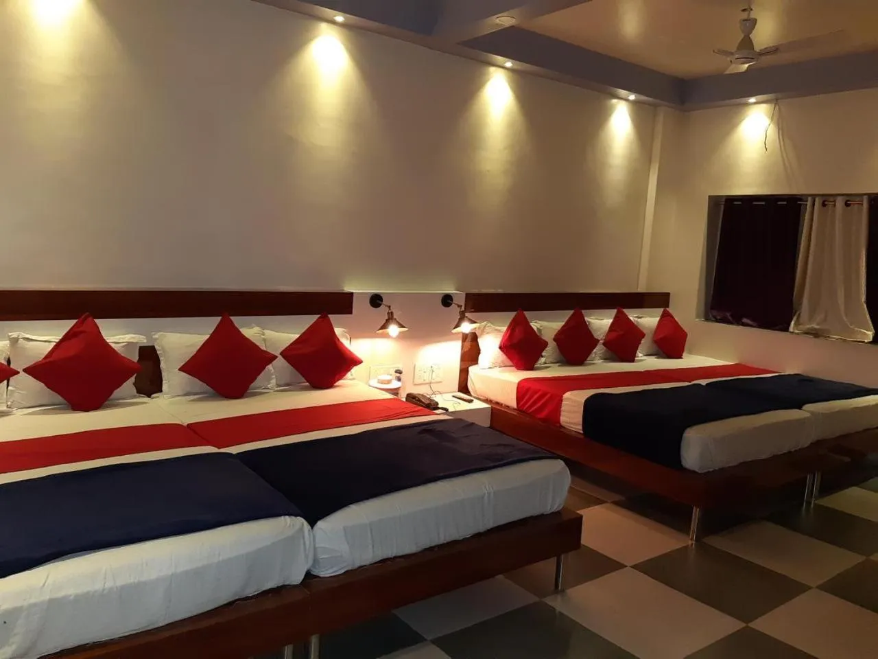 Bed in Hotel Great Annapurna