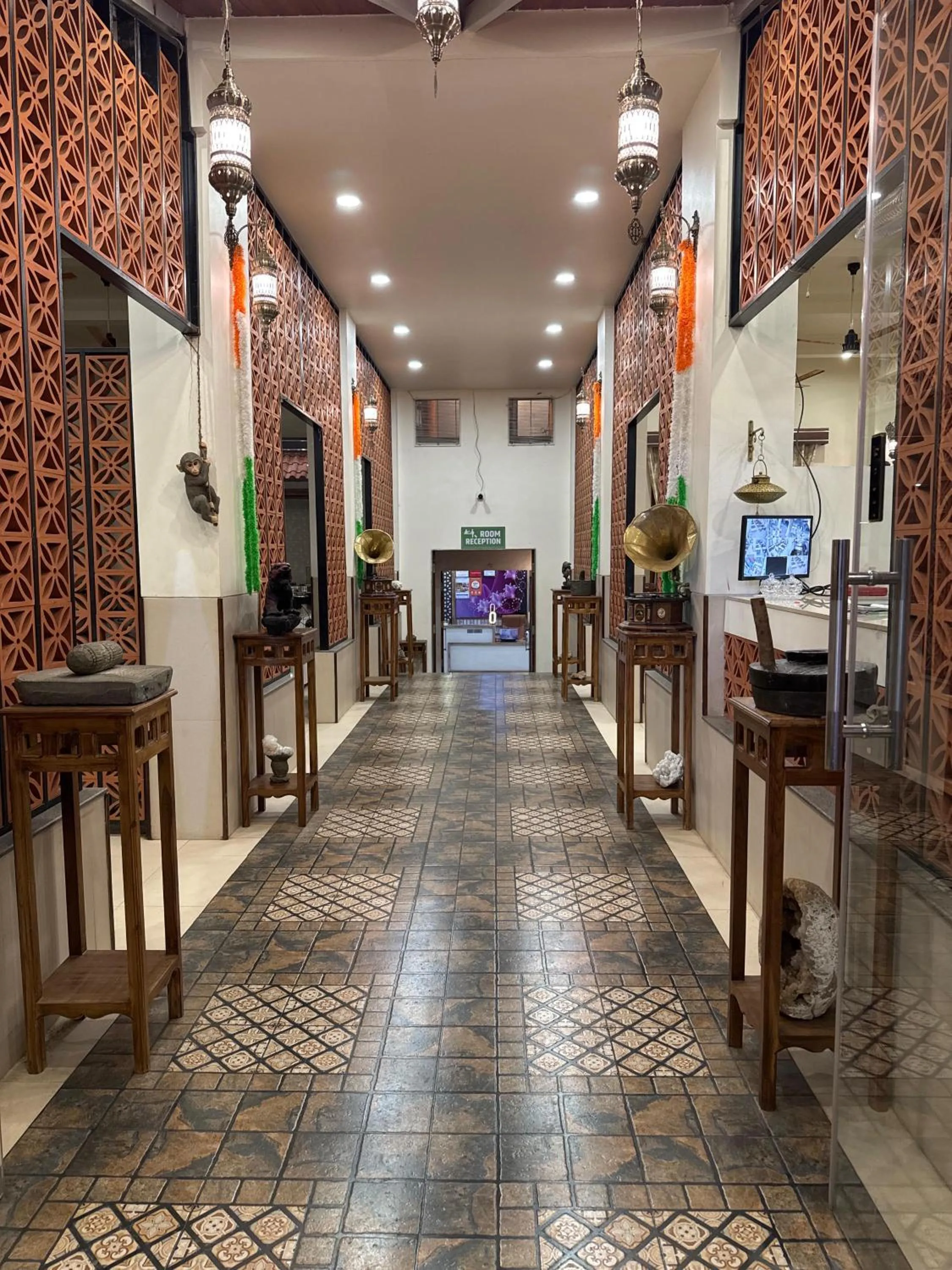 Lobby or reception in Hotel Great Annapurna