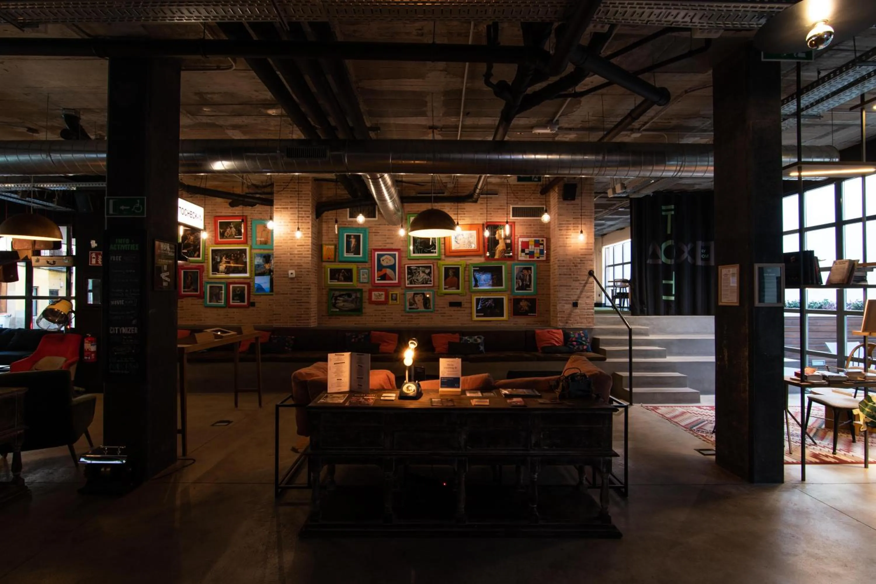 Lobby or reception in The Central House Madrid Lavapiés