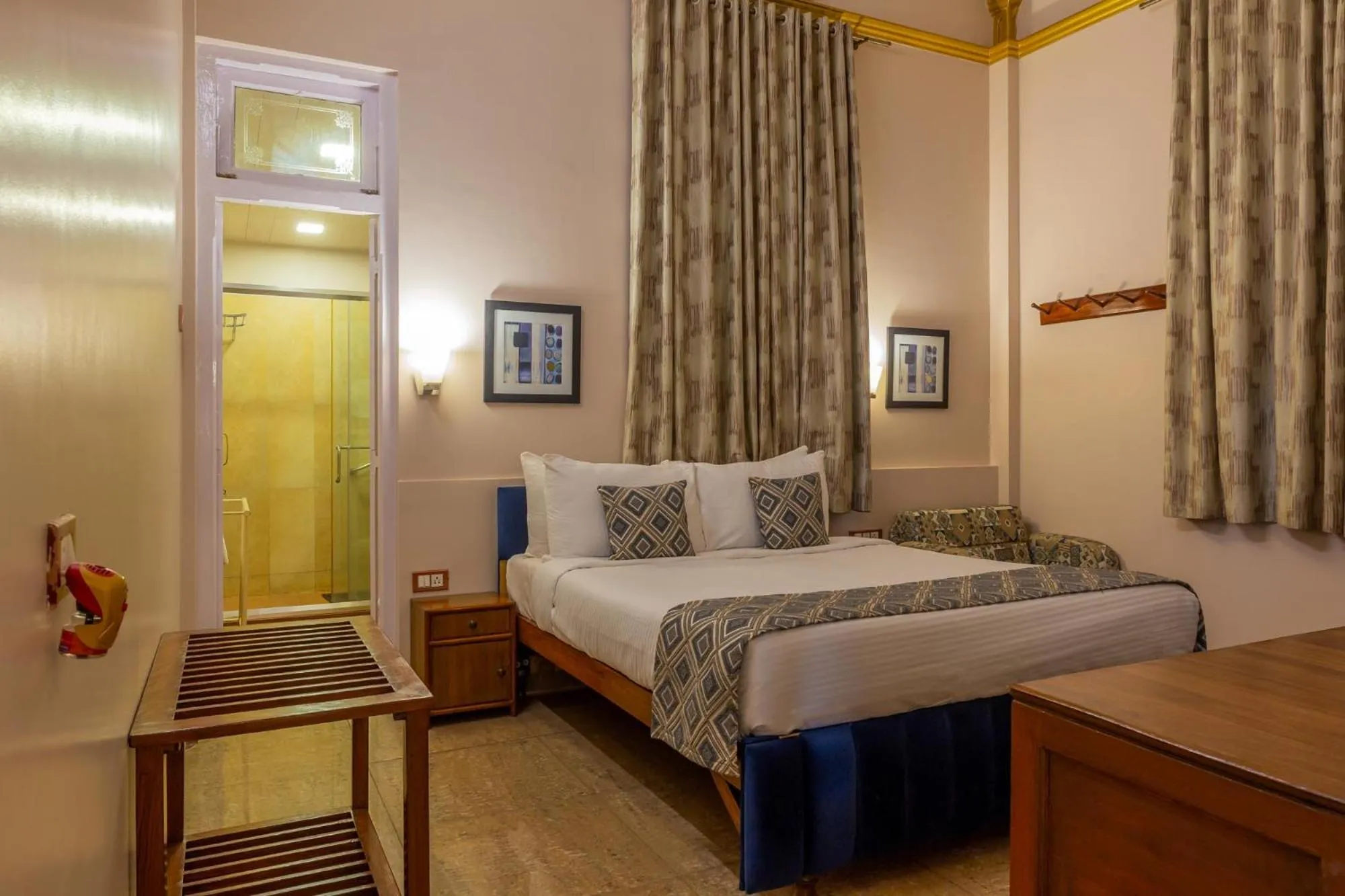 Bedroom, Bed in IL Palazzo Villas