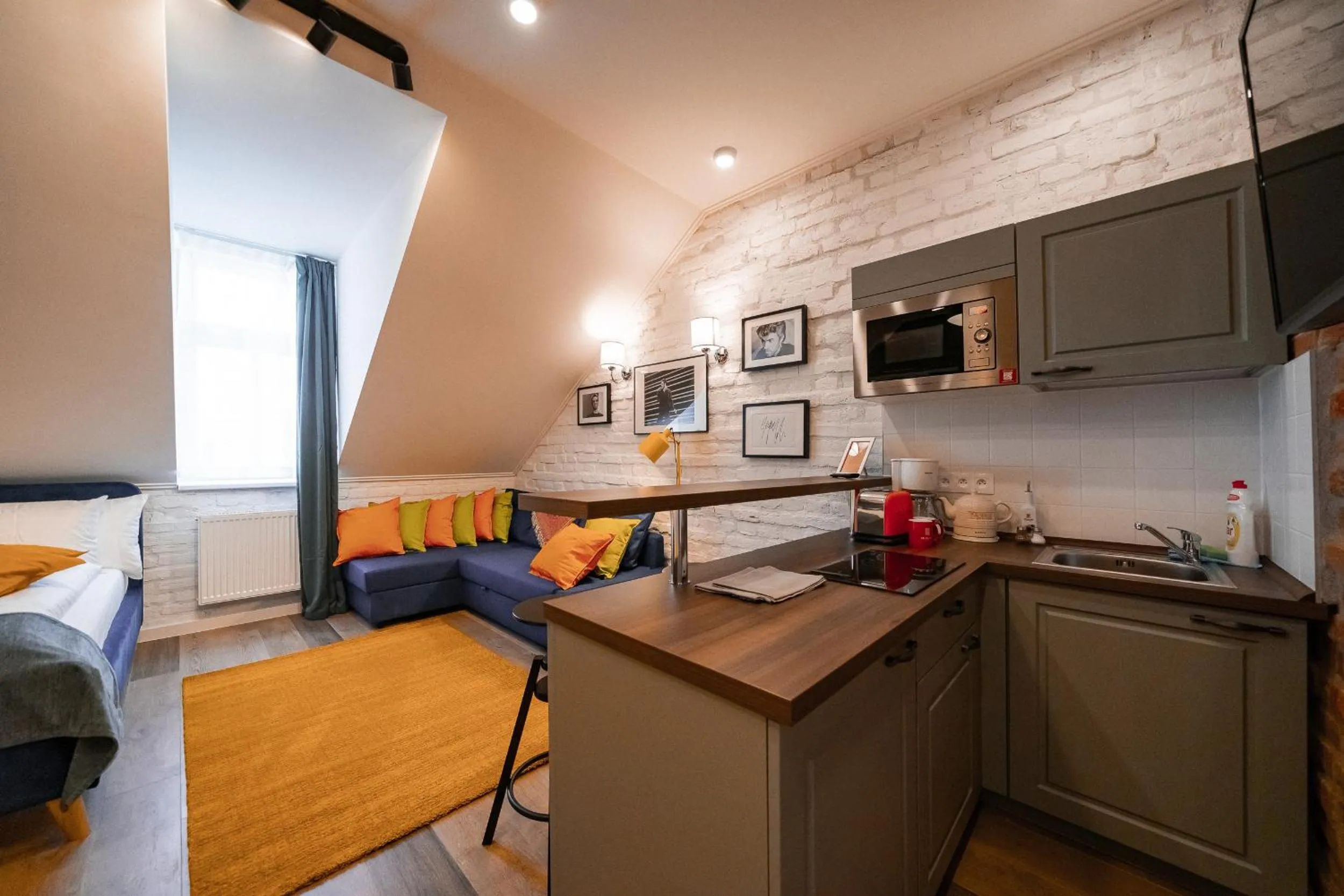 Kitchen or kitchenette in Revelton Studios Marianske Lazne