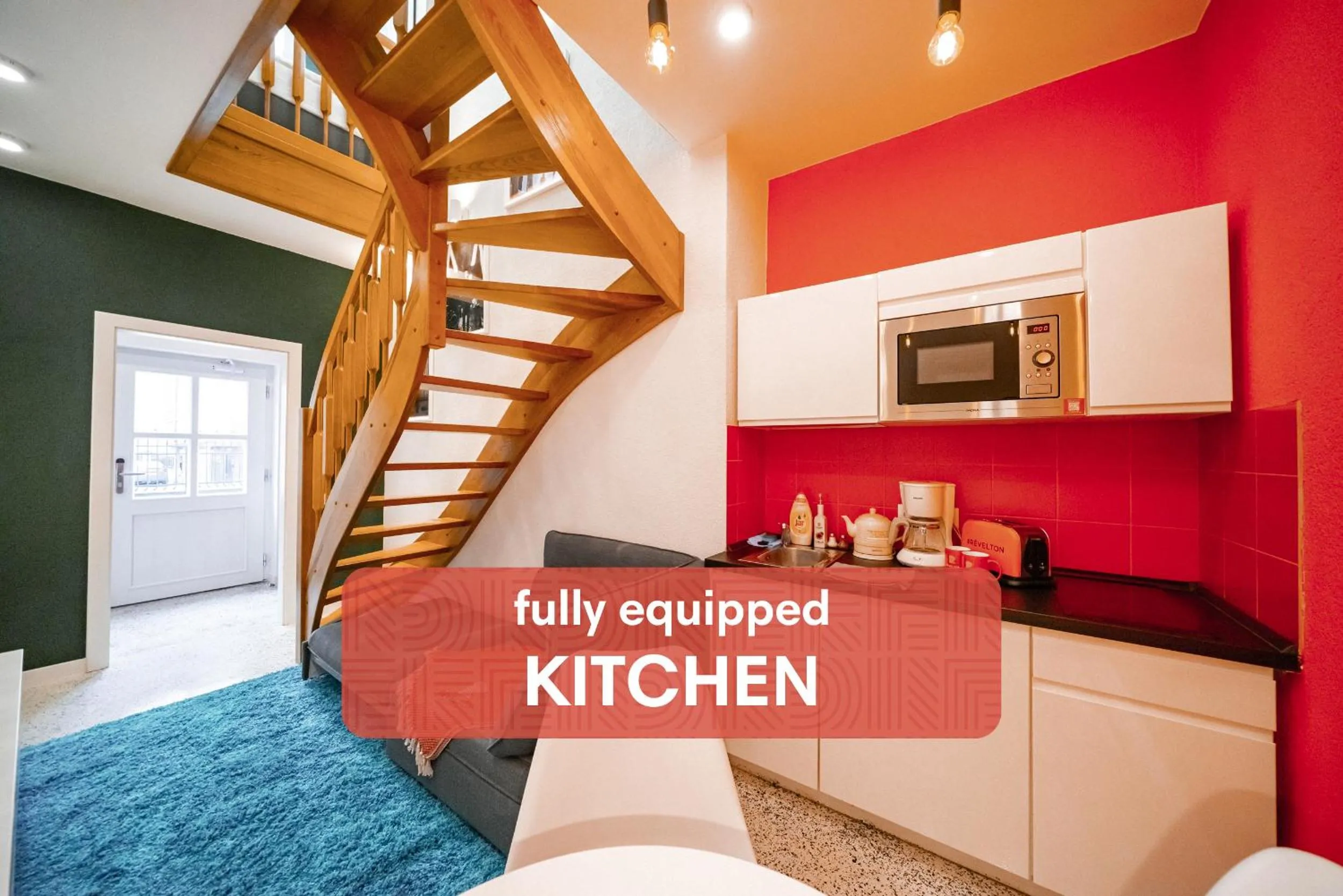 kitchen in Revelton Studios Marianske Lazne