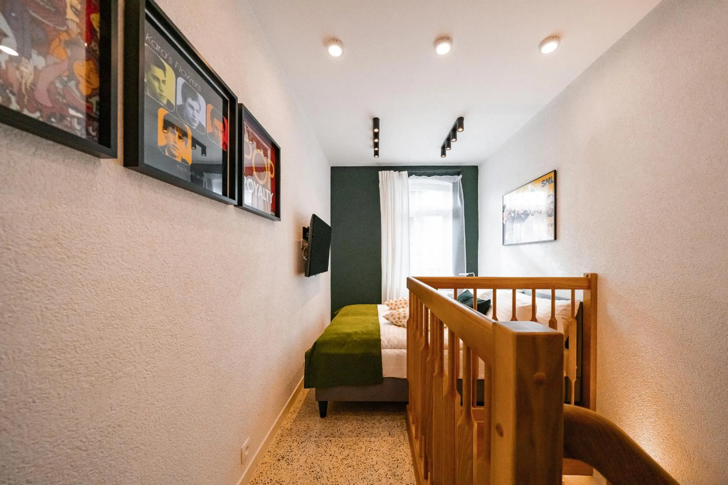 Bed in Revelton Studios Marianske Lazne