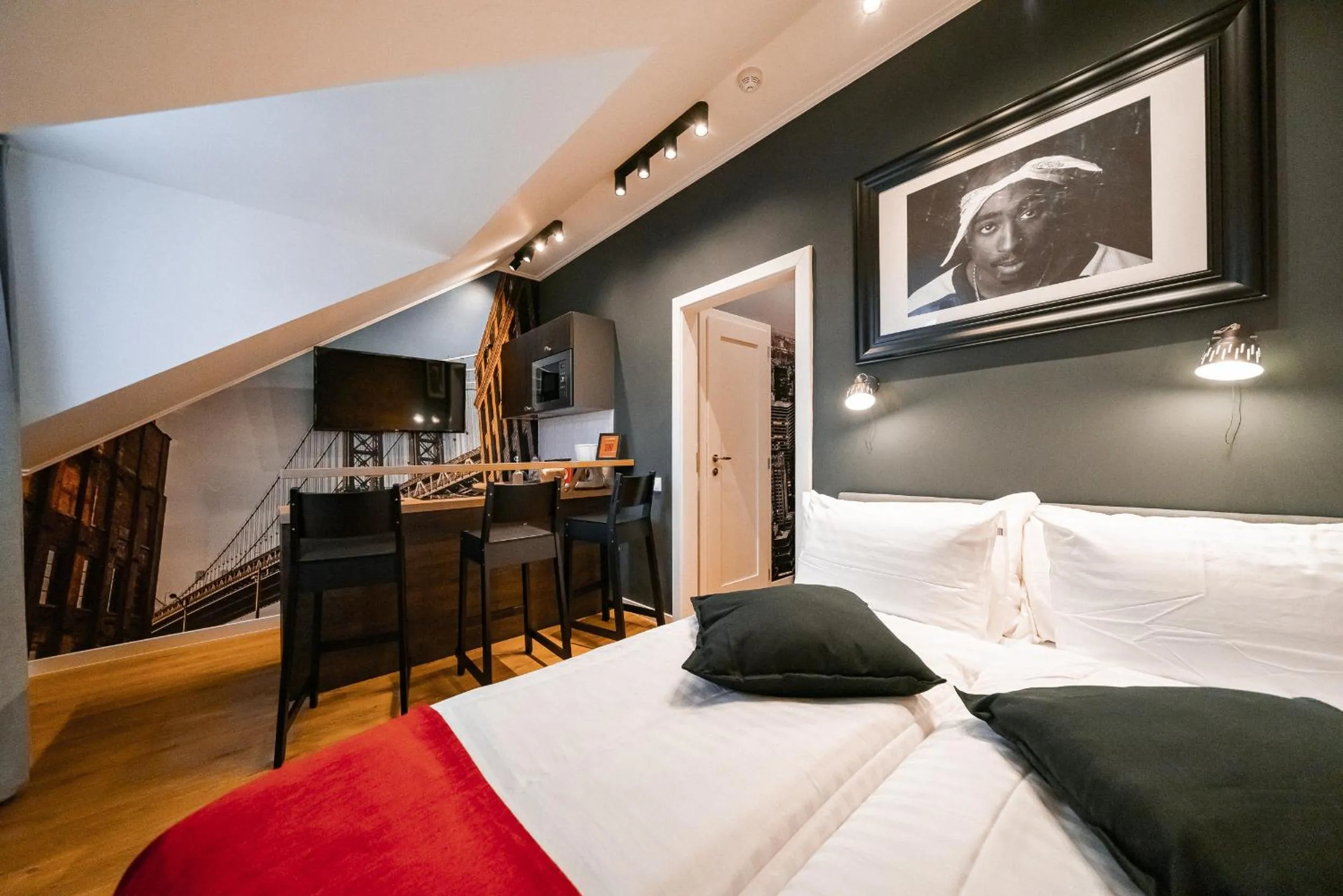 Bed in Revelton Studios Marianske Lazne