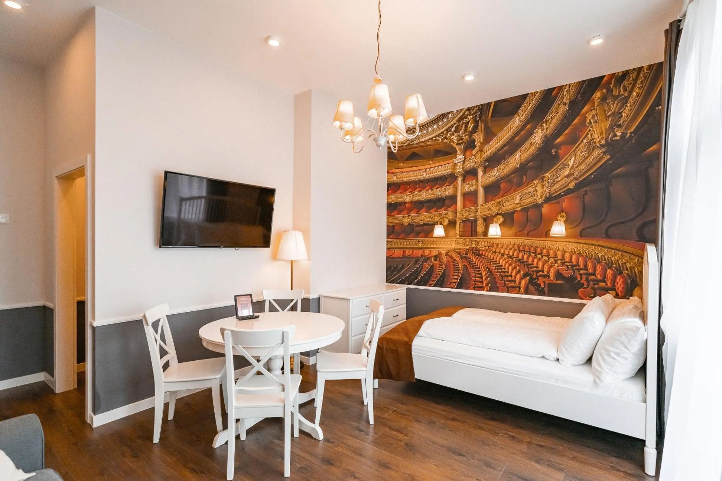 Bed in Revelton Studios Marianske Lazne