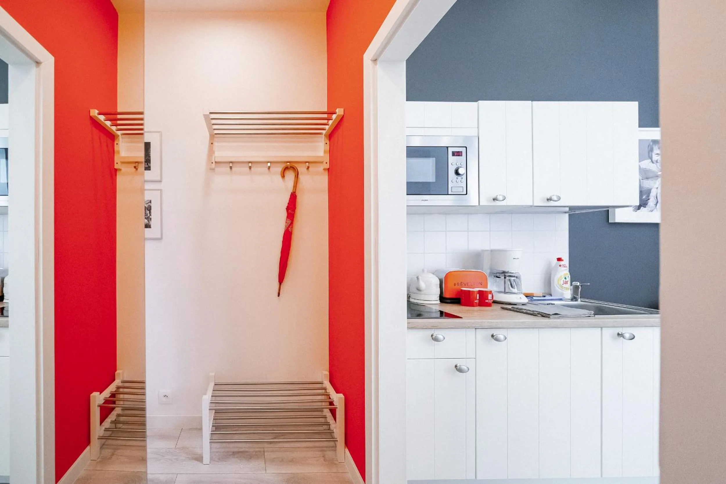 Kitchen or kitchenette in Revelton Studios Marianske Lazne