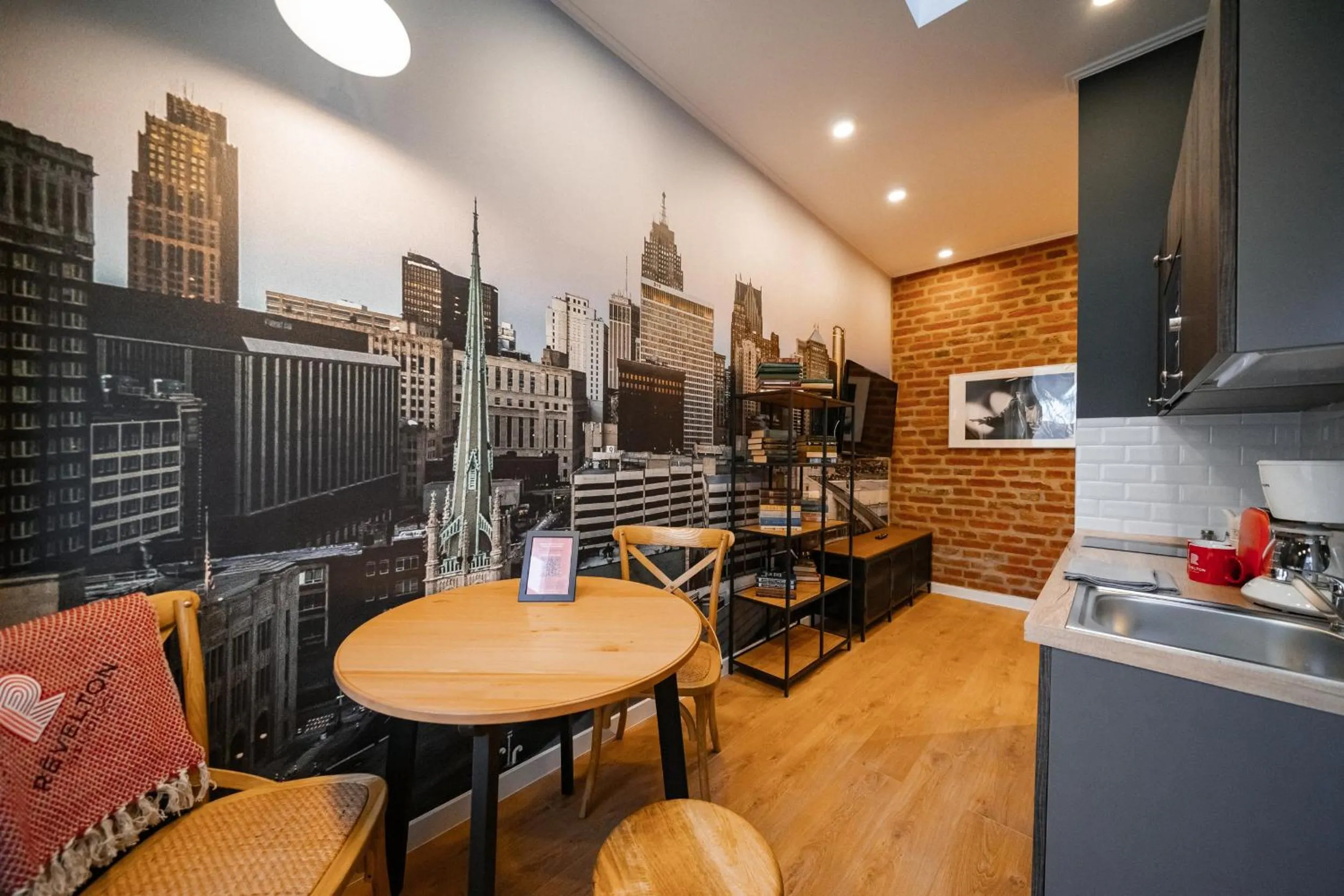 Kitchen or kitchenette in Revelton Studios Marianske Lazne