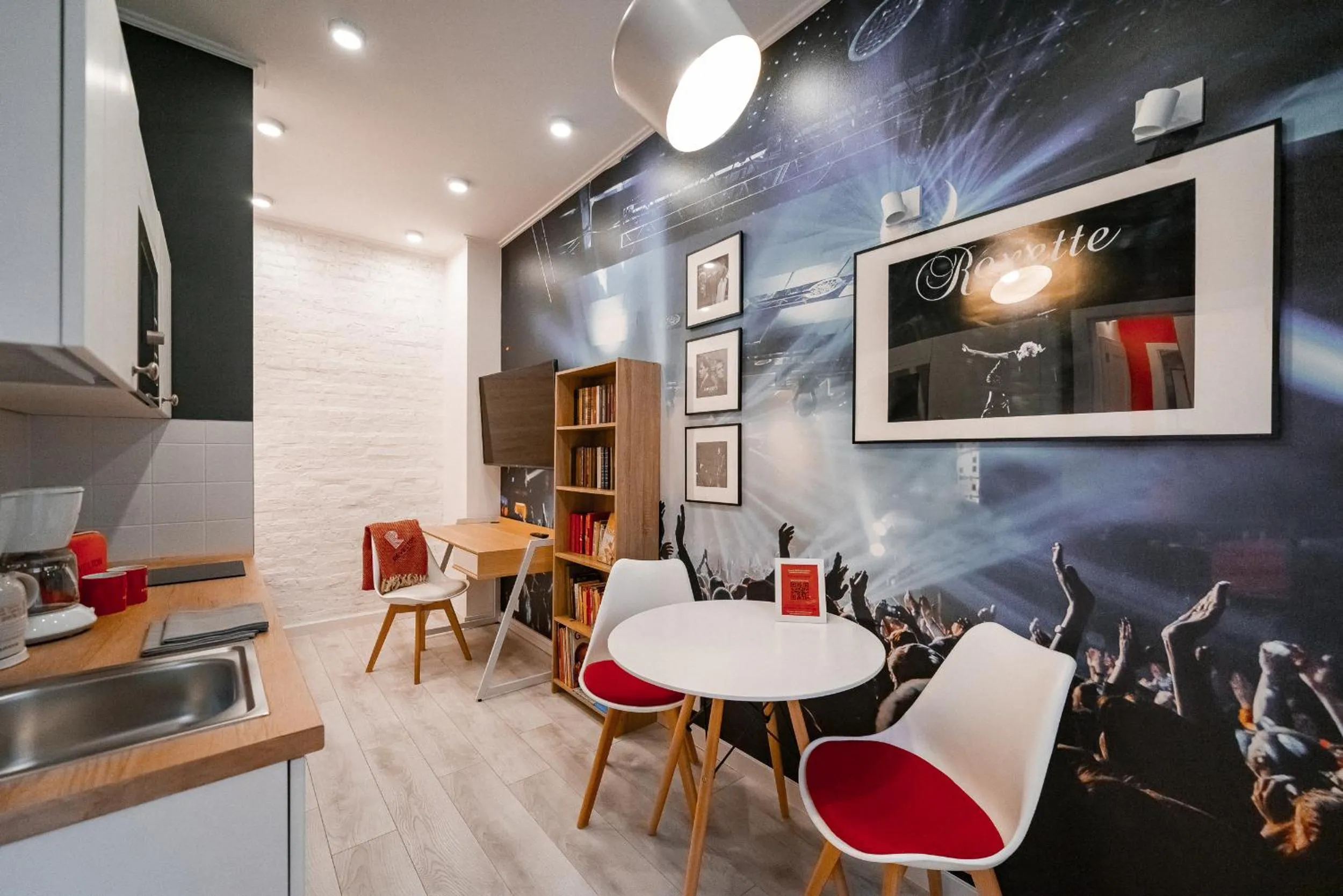 Kitchen or kitchenette in Revelton Studios Marianske Lazne