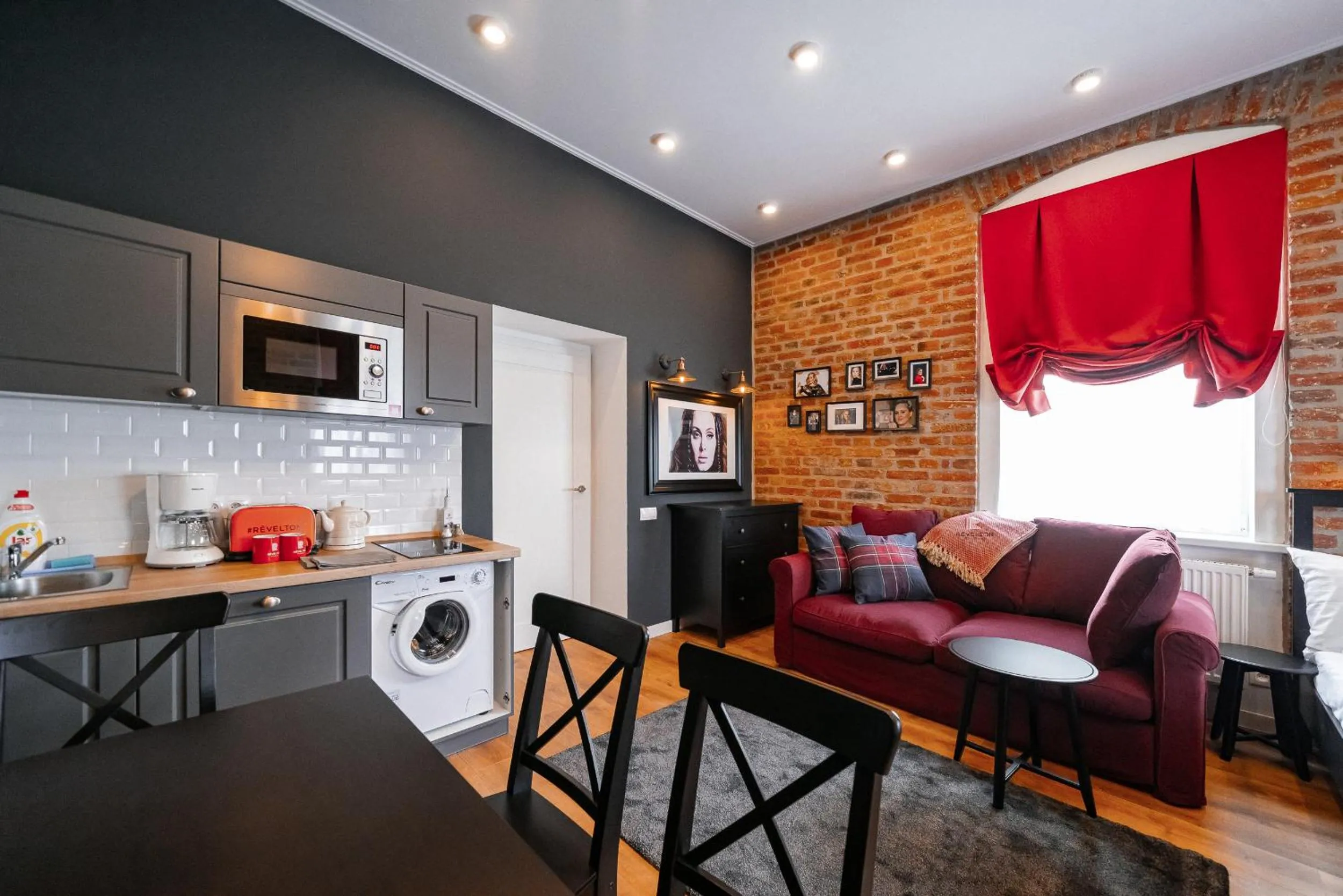 Kitchen or kitchenette in Revelton Studios Marianske Lazne