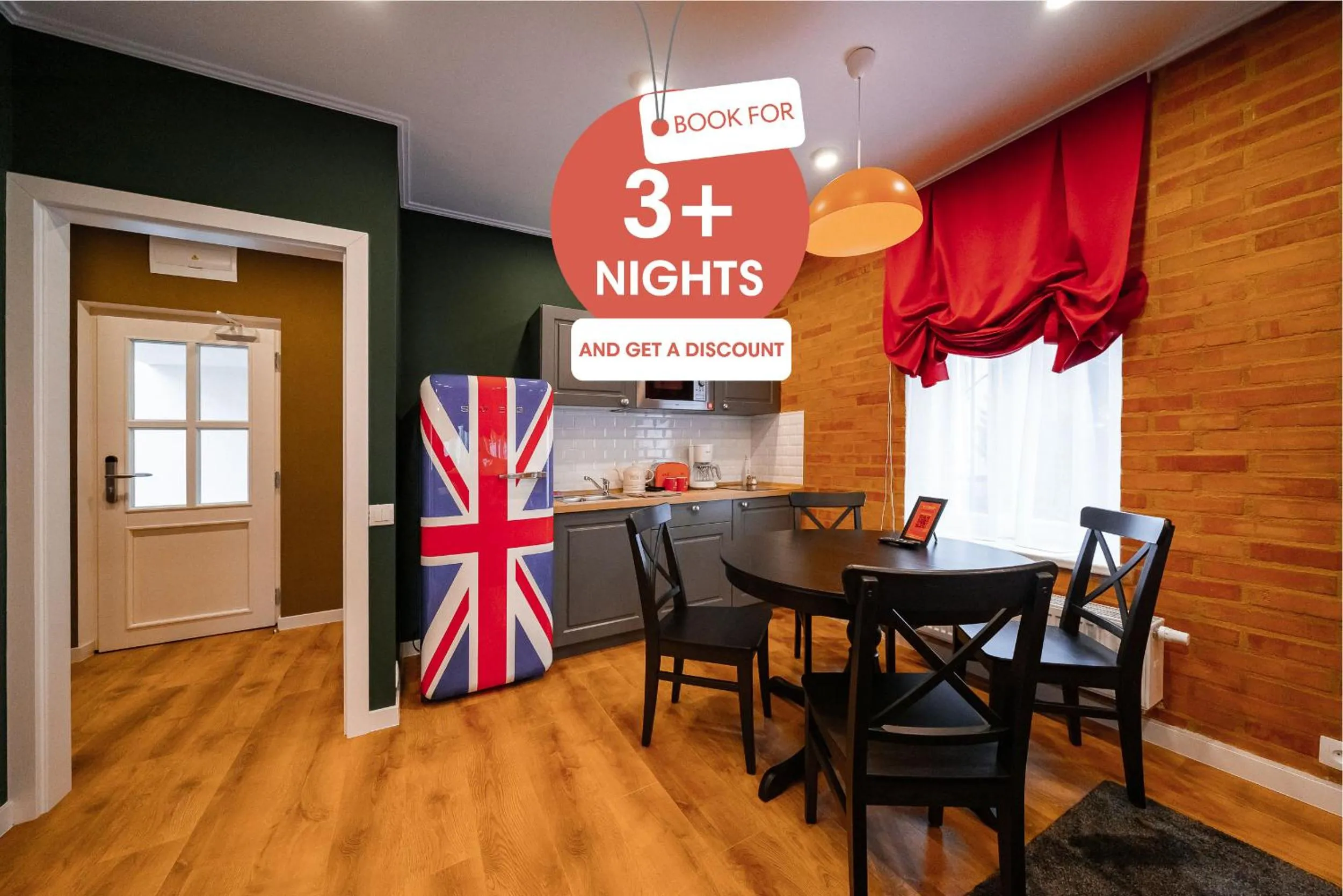 Dining area in Revelton Studios Marianske Lazne