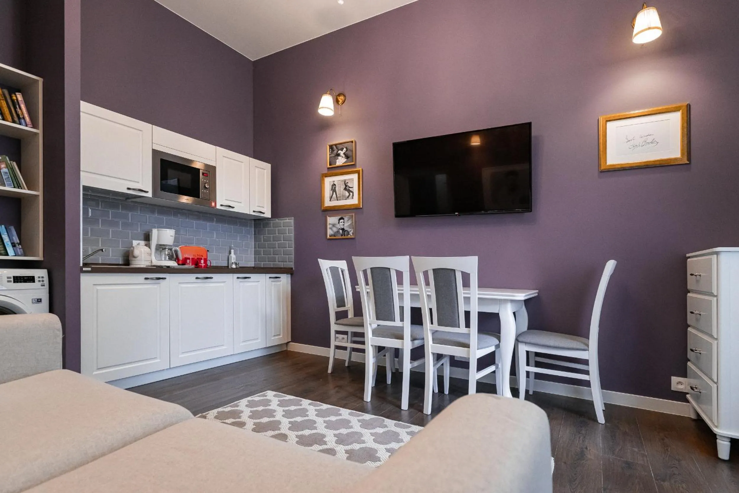 Dining area in Revelton Studios Marianske Lazne