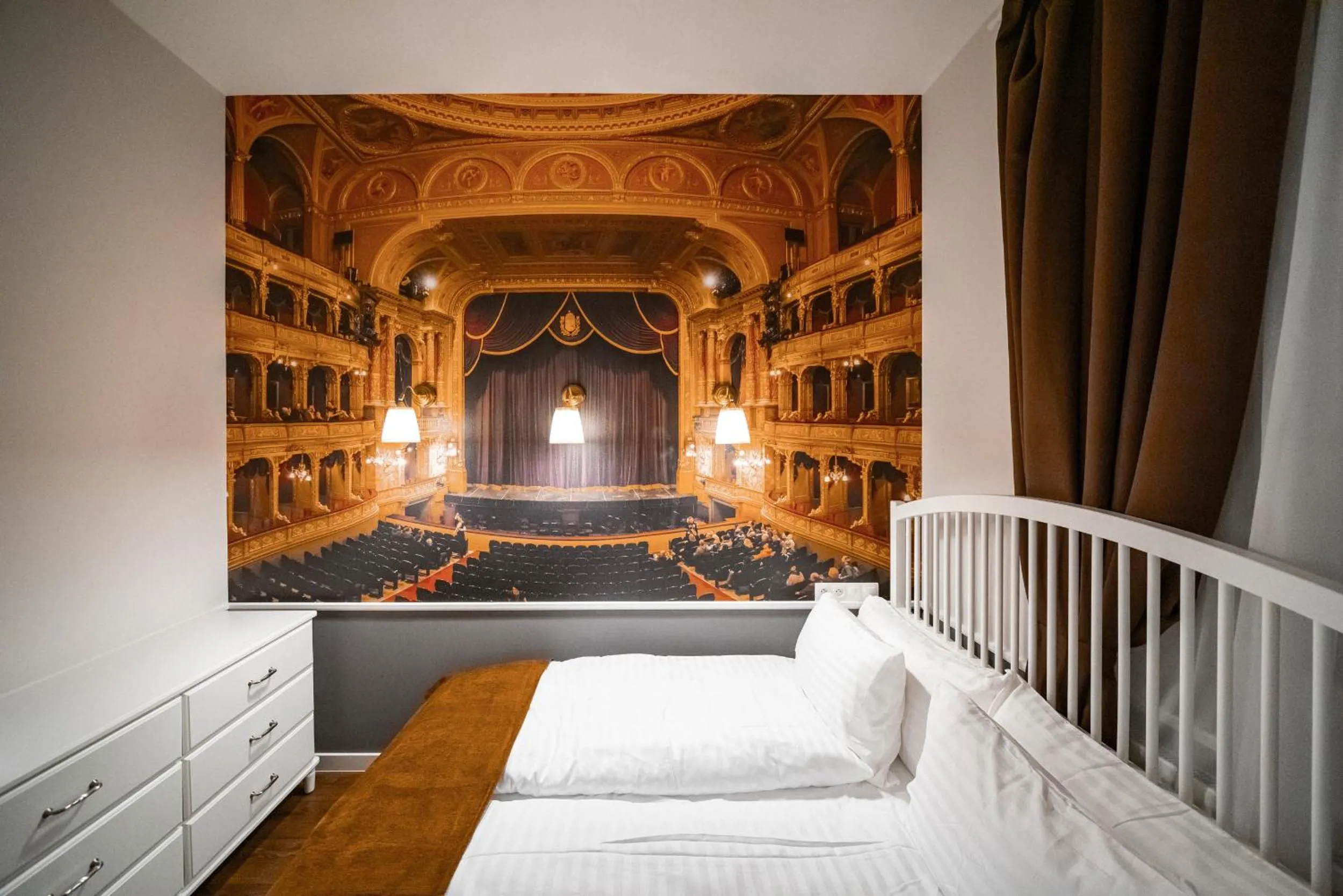 Bed in Revelton Studios Marianske Lazne