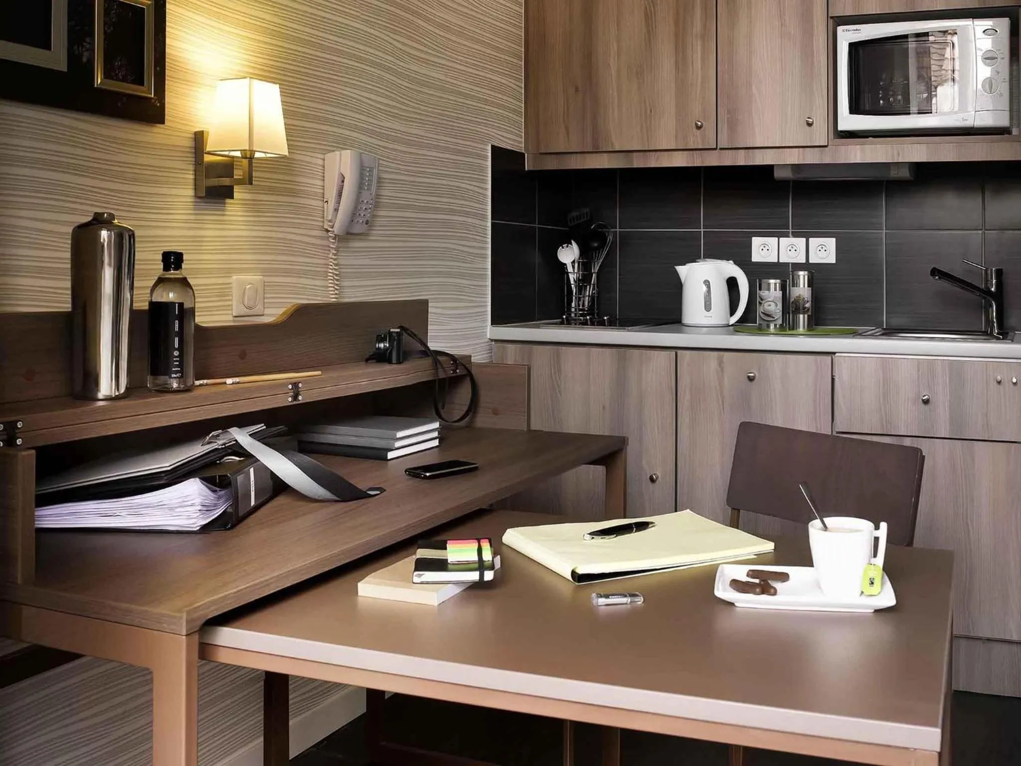 Bedroom in Aparthotel Adagio Strasbourg Place Kleber