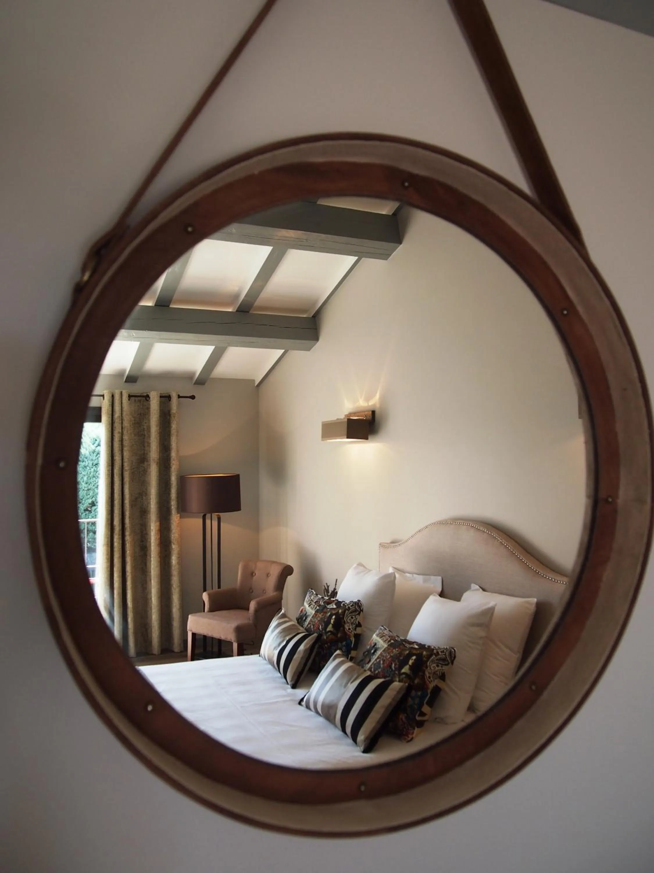 Decorative detail, Bed in Hôtel Le Pré Saint Michel