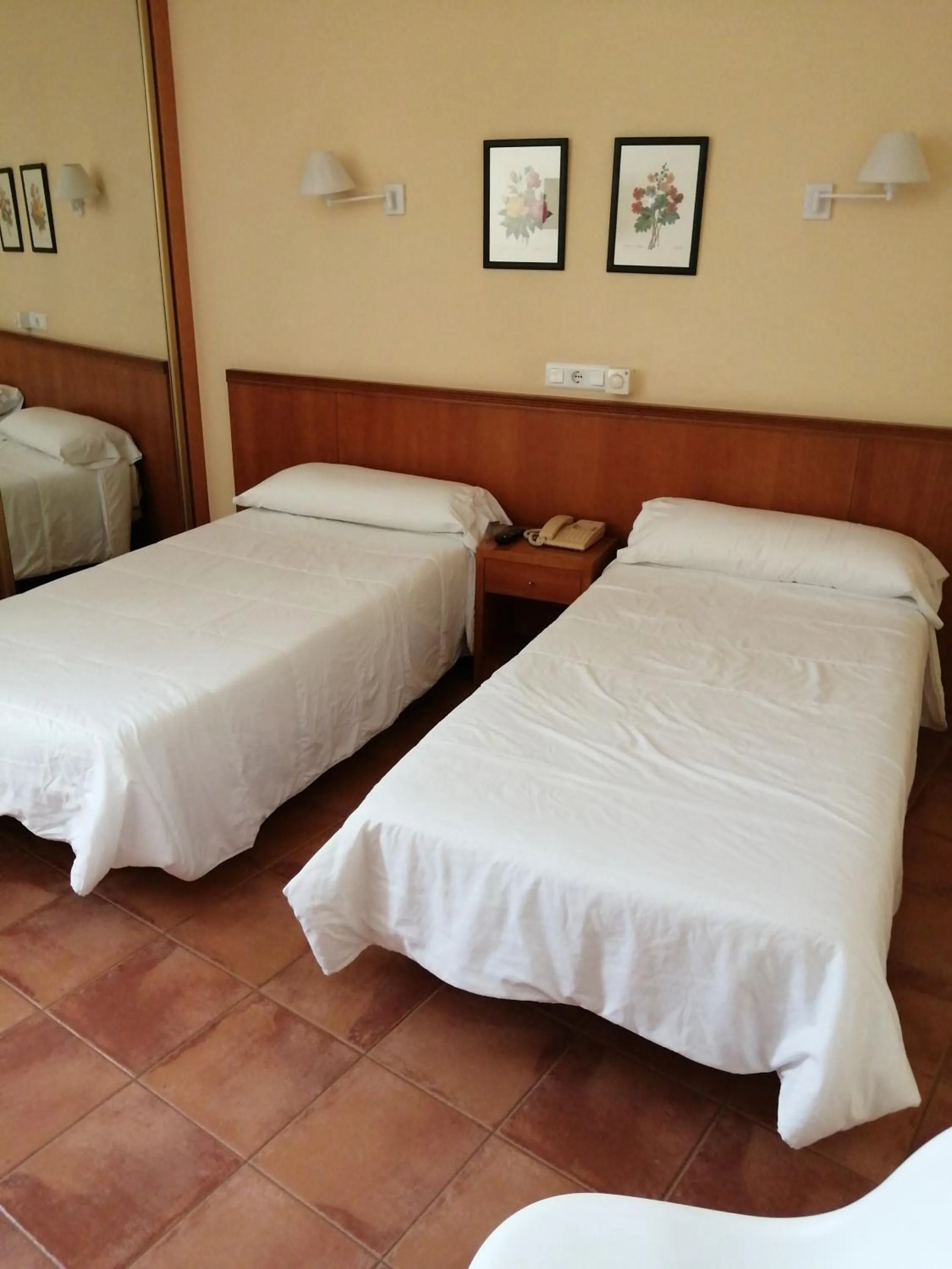 Bed in Hotel Marycielo